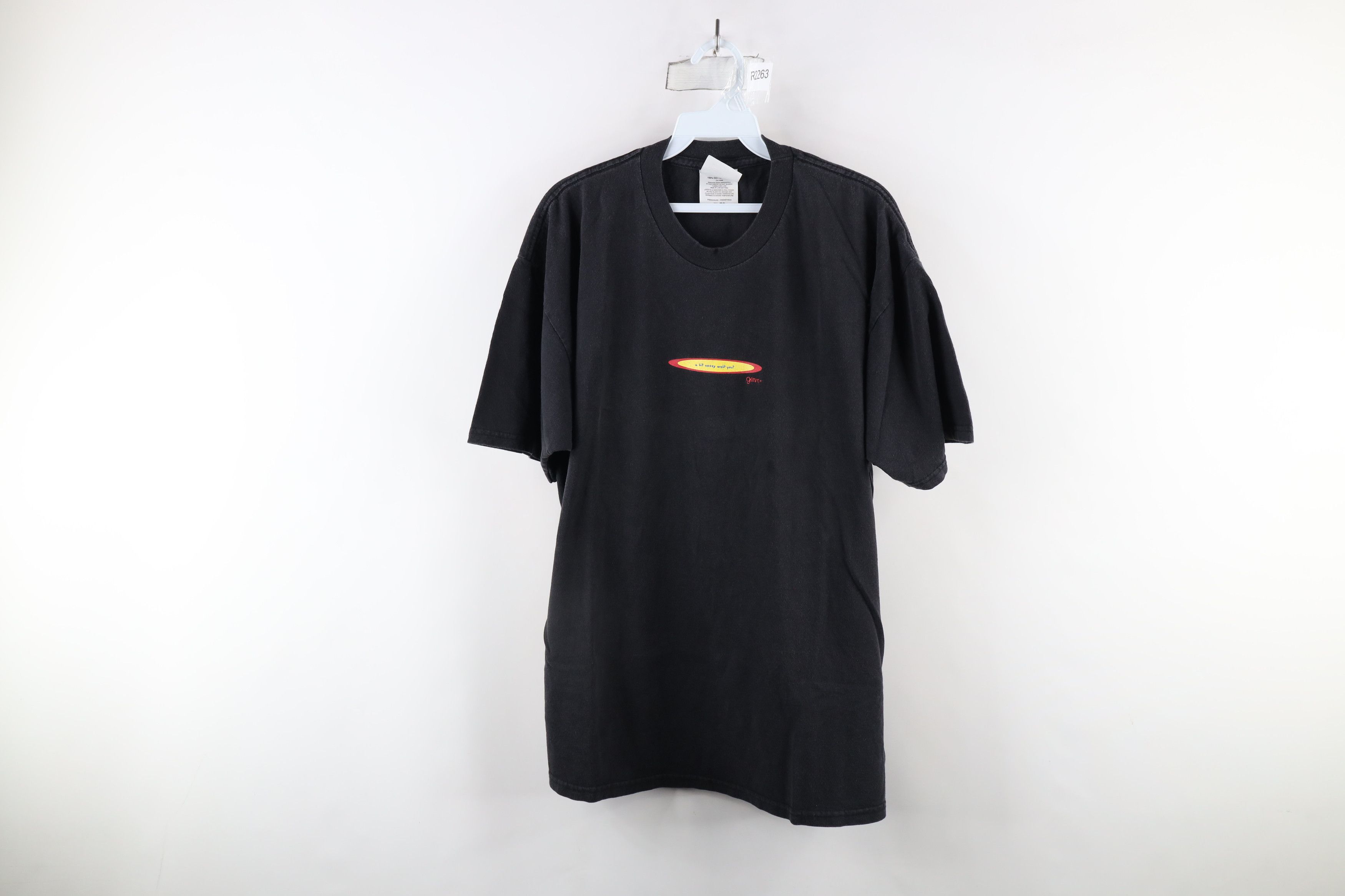 Vintage Vintage 90s Grimm Comics Out A Bit Nosey Aren't You T-Shirt Size US XL / EU 56 / 4 - 1 Thumbnail