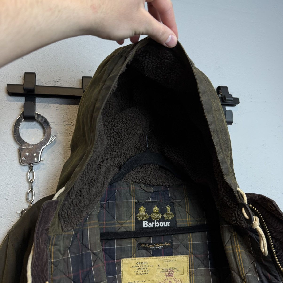 Barbour Vintage Barbour Duffel Coat Waxed Jacket Size US XL / EU 56 / 4 - 6 Thumbnail
