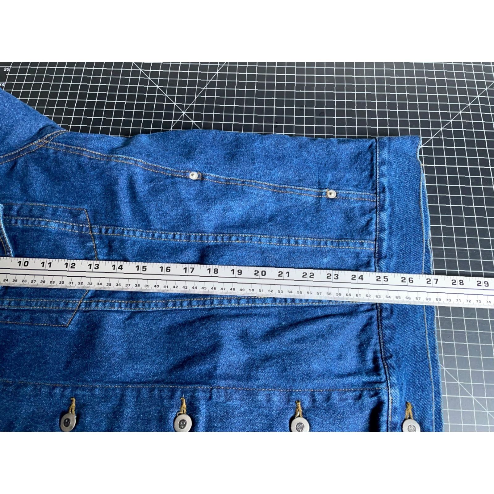 Rivieras VINTAGE Circe Las Vegas Riviera Hotel Casino Jean Jacket Mens Large Blue Denim Embroidered Size US 33 - 6 Thumbnail