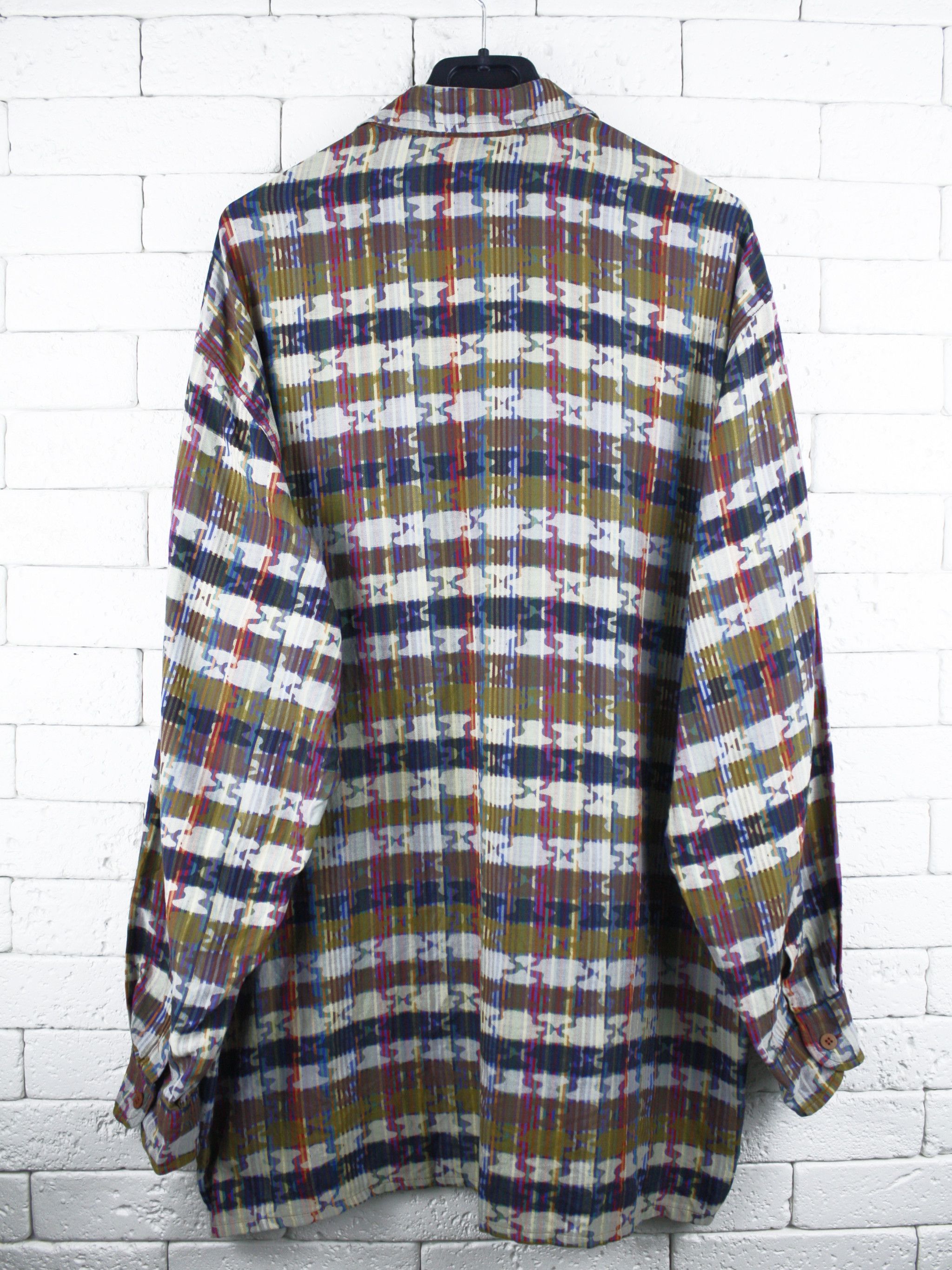 Missoni Missoni Vintage Patterned Button-Up Shirt Size US L / EU 52-54 / 3 - 2 Thumbnail
