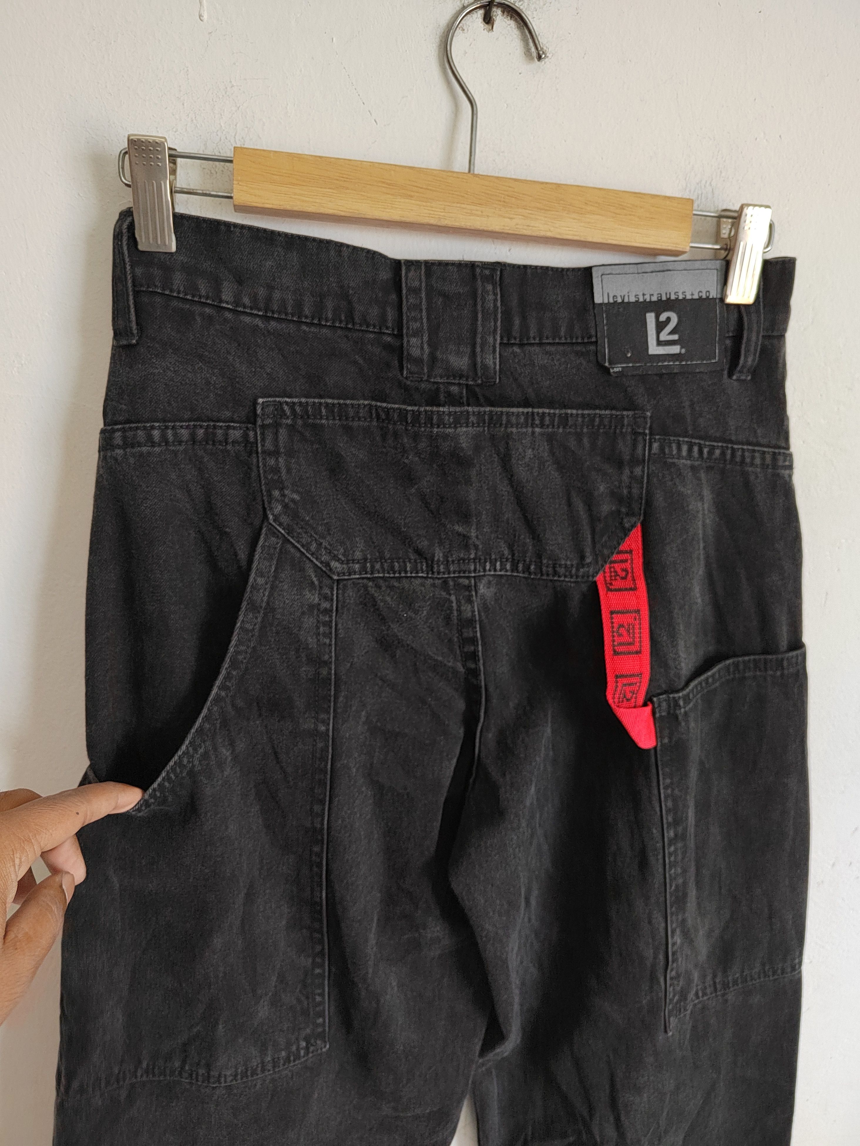 Levi's Vintage Levis L2 Baggy Denim Size US 28 / EU 44 - 5 Thumbnail