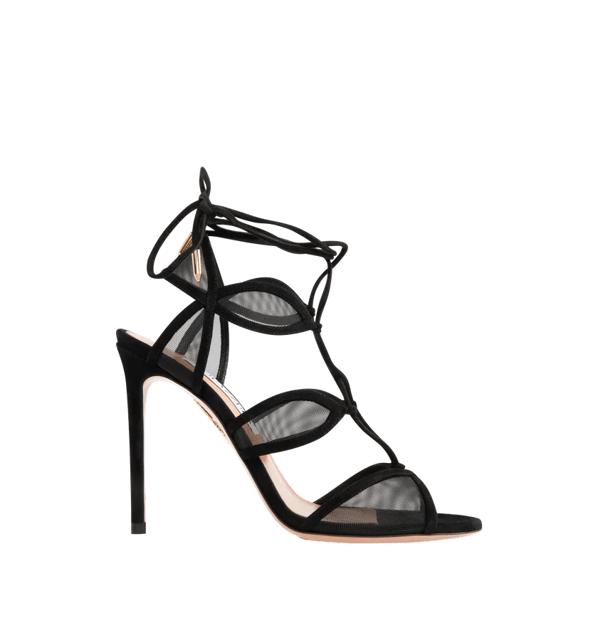 Aquazzura o1h1sh10526 Fatal Attraction Sandal in Black Size US 6.5 / IT 36.5 - 1 Thumbnail