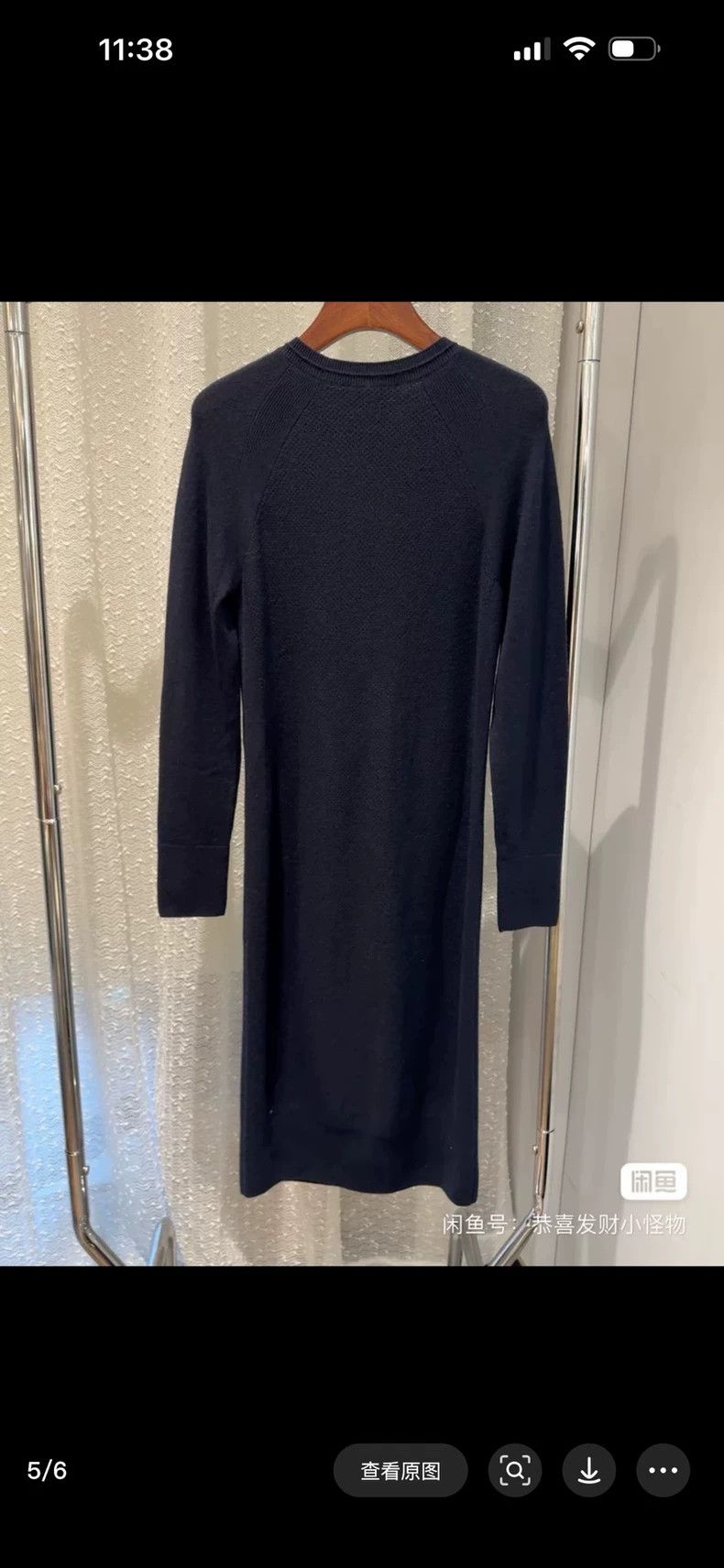 Loro Piana LORO PIANA Blue goat cashmere pure cashmere knit sweater d Size L / US 10 / IT 46 - 5 Thumbnail