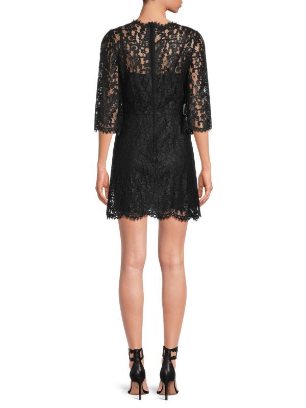Dolce & Gabbana o1y0825 Mini Dress in Black Size XS / US 0-2 / IT 36-38 - 3 Thumbnail