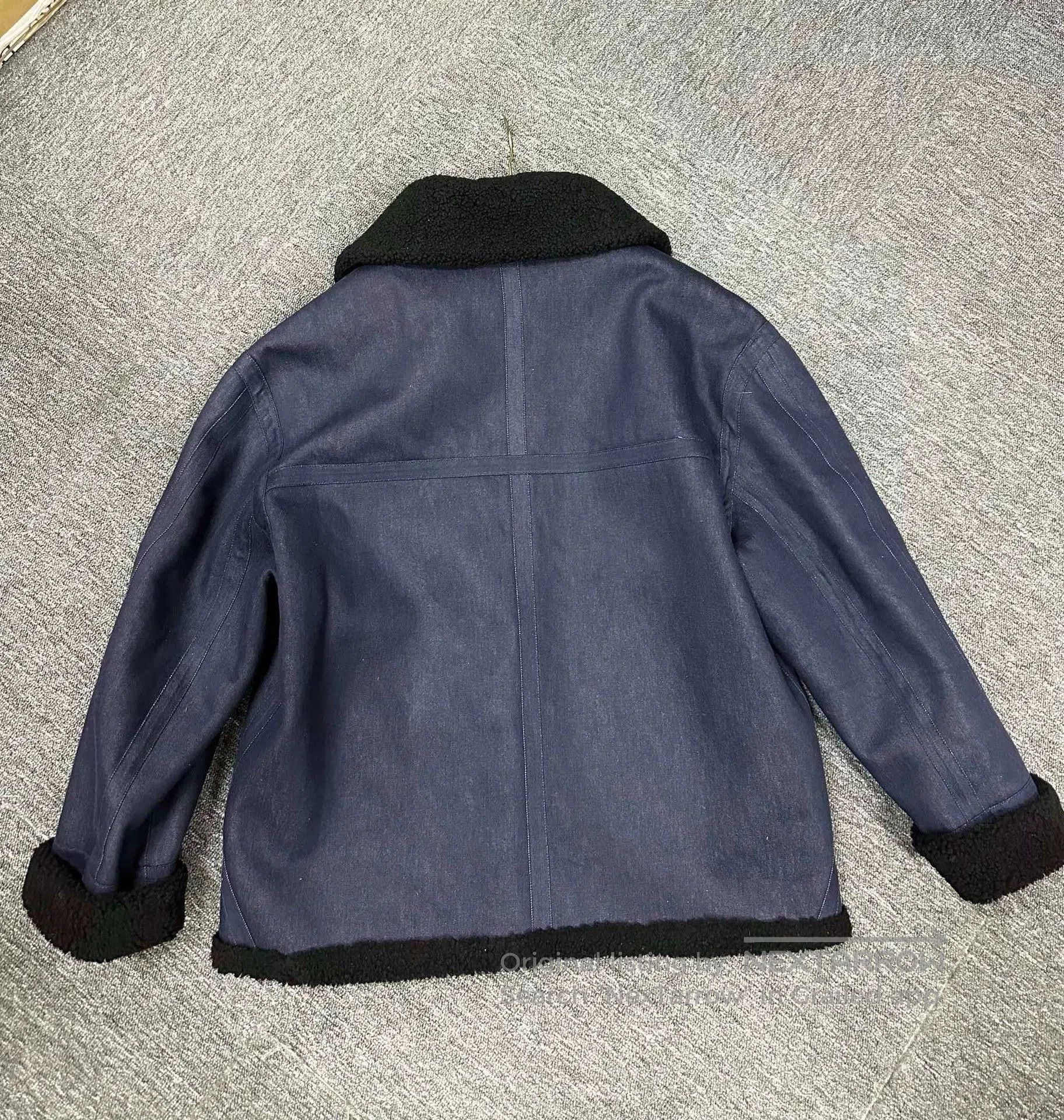 Fendi fendi leather fur coat with wool lining. Size US L / EU 52-54 / 3 - 3 Thumbnail