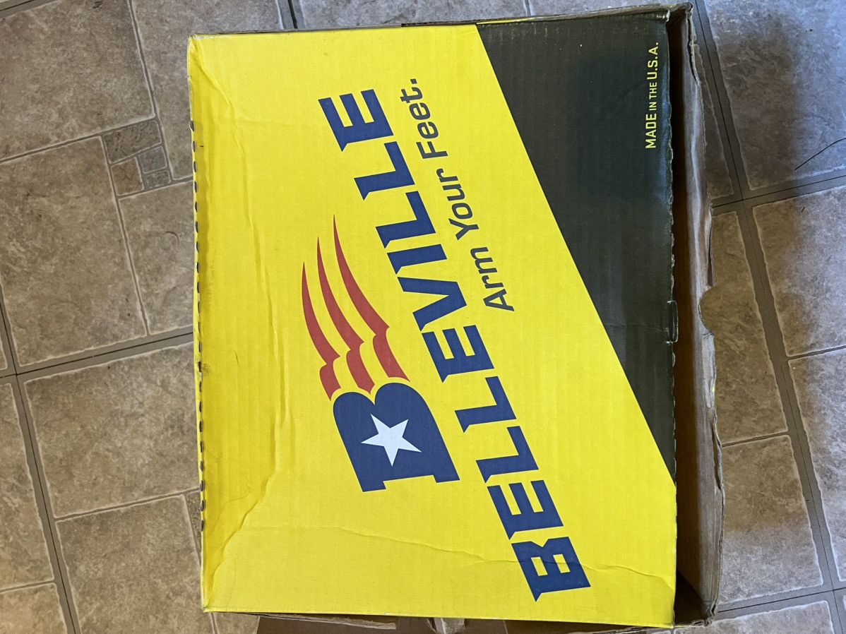 Belleville NAVY FLIGHT/PILOT BOOTS DESERT STEEL TOE Size US 7.5 / EU 40-41 - 7 Thumbnail