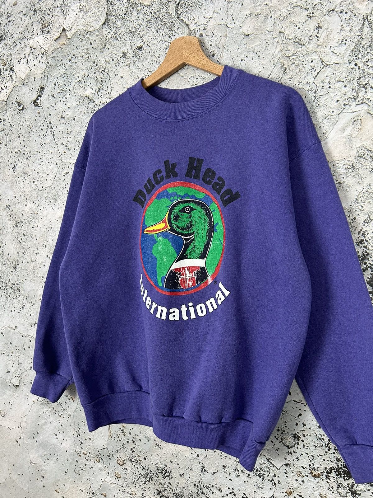 Vintage Vintage Made in USA Duckhead USA Boxy Crewneck 90s Rare Size US L / EU 52-54 / 3 - 2 Thumbnail
