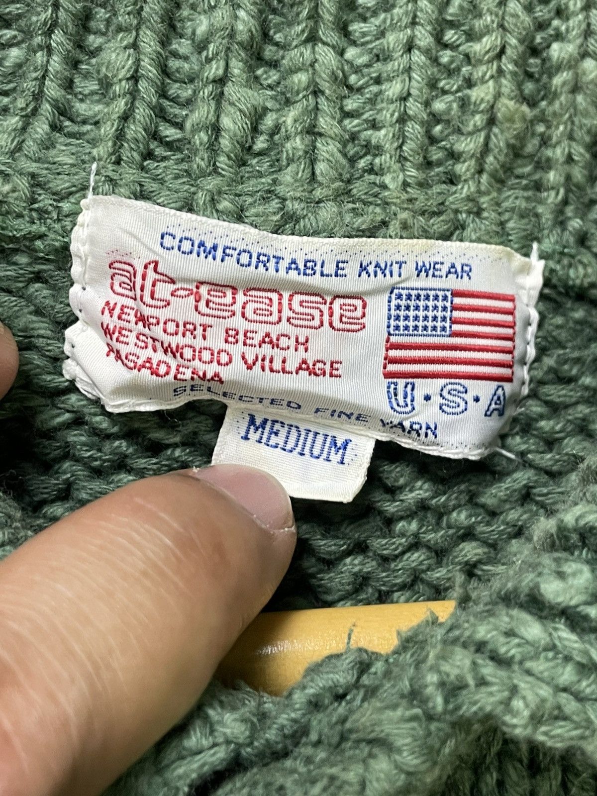 Designer × Vintage At Ease USA Comfortable Short Sleeves Knitwear(43) Size US M / EU 48-50 / 2 - 6 Thumbnail