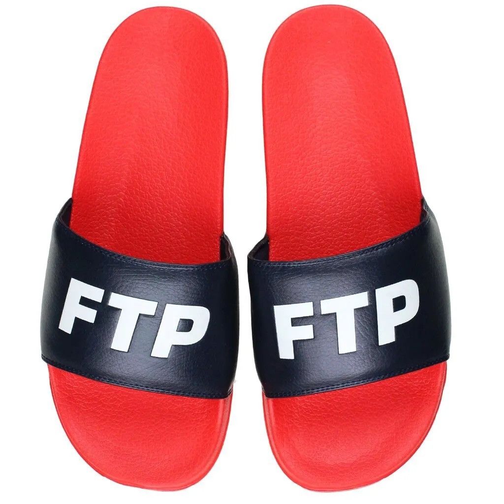 Fuck The Population Fuct FTP Two Tone Logo slides Grailed