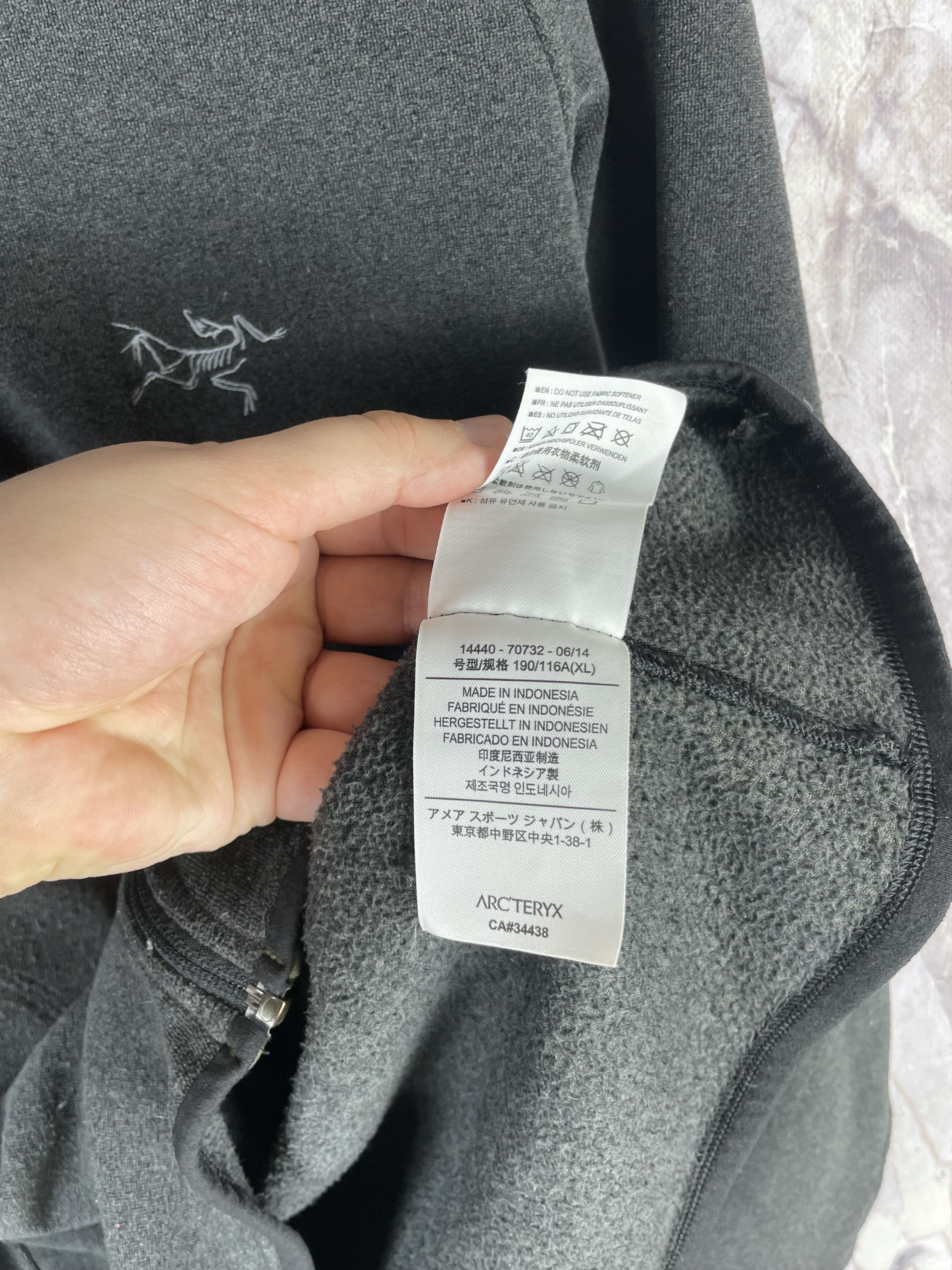 Arc'teryx Arcteryx Fleece Jacket Men's Size XL Full Zip Size US XL / EU 56 / 4 - 7 Thumbnail