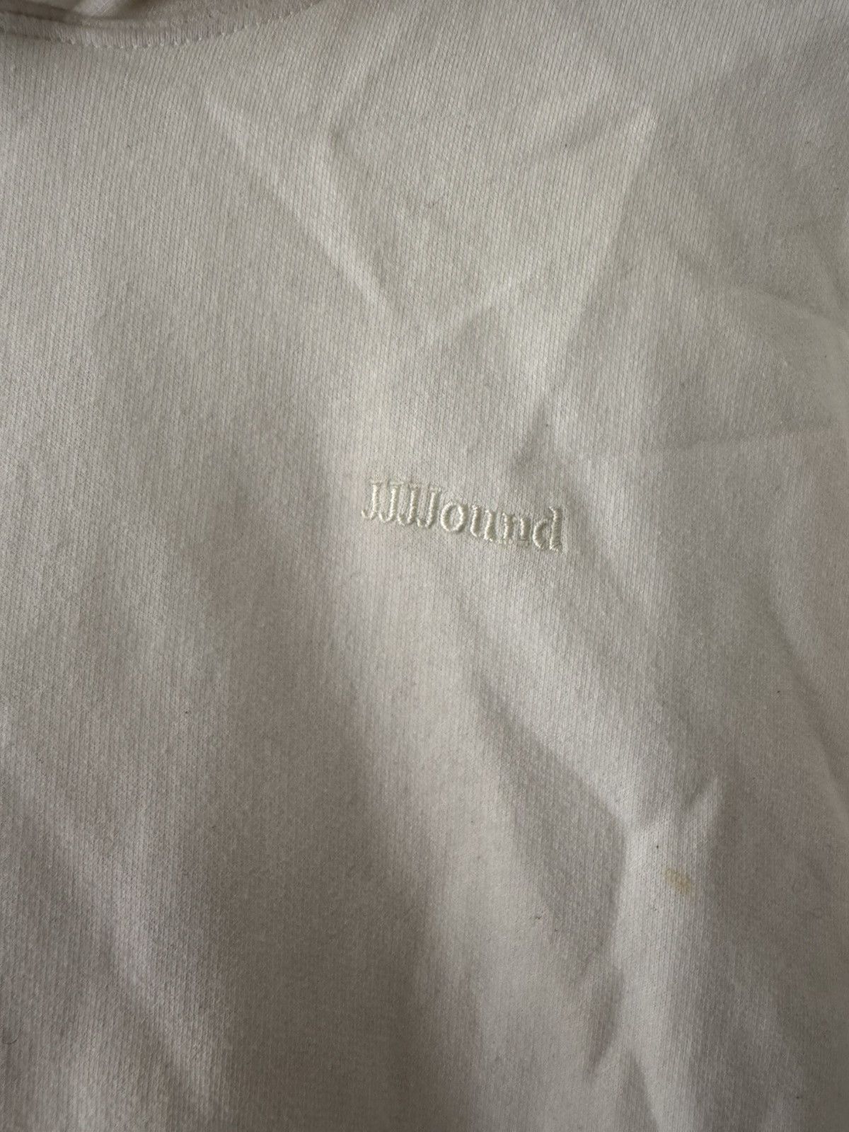 JJJJound JJJJound Standard Issue Hoodie White logo Size Small. Size US S / EU 44-46 / 1 - 5 Thumbnail