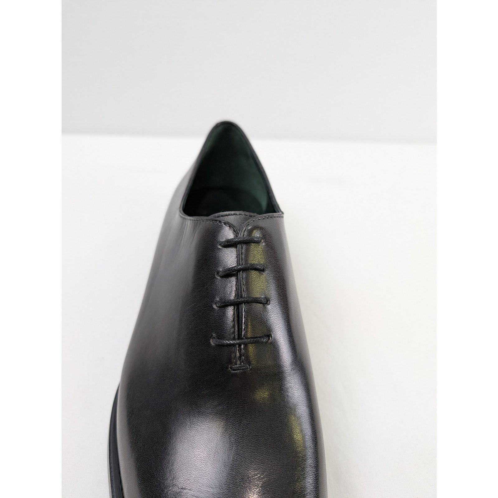 Brioni o1rshd1 Leather shoe Boots in Black Size US 11.5 / EU 44-45 - 16 Thumbnail