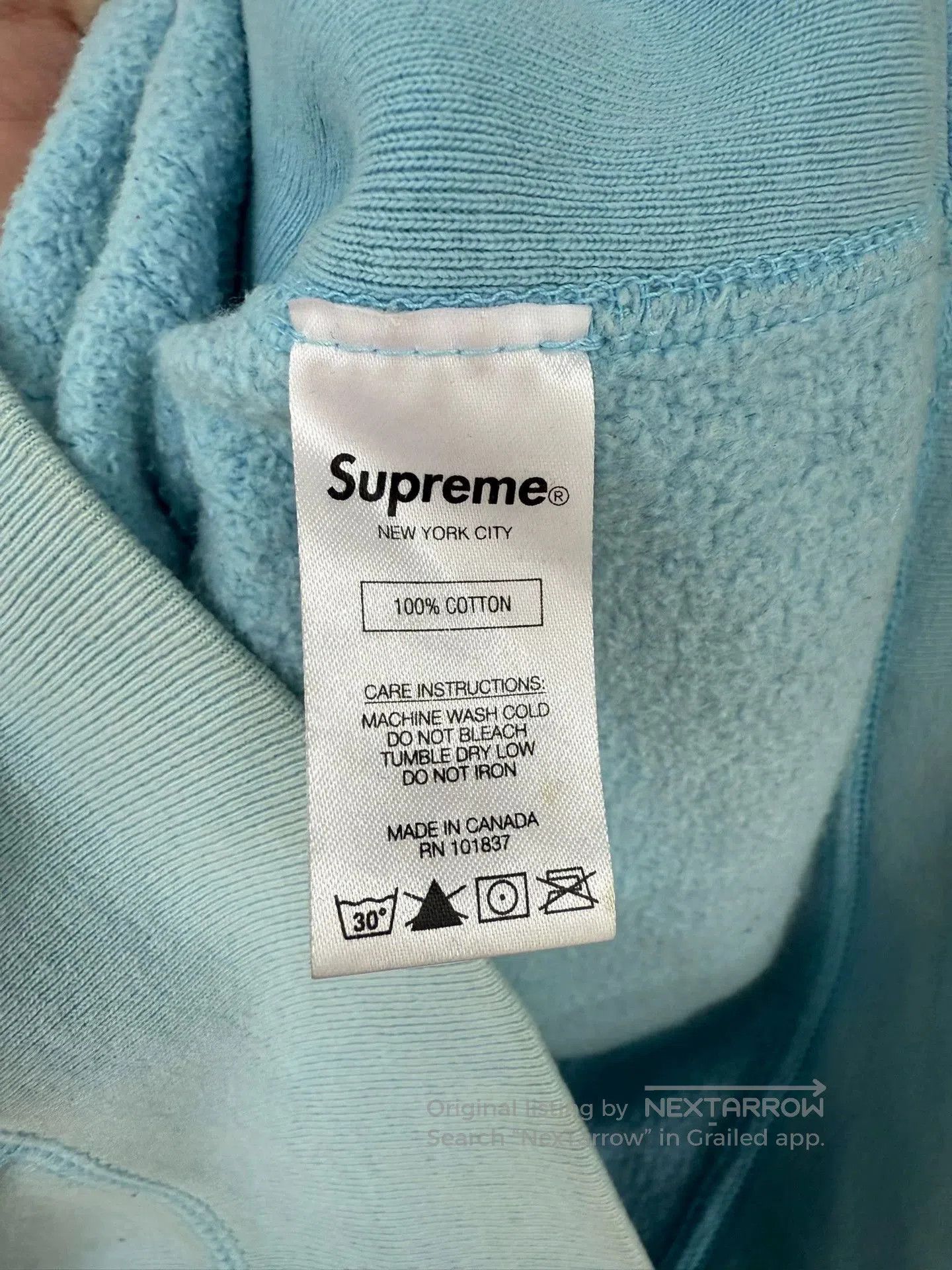 Supreme supreme box logo hoodie in blue. Size US M / EU 48-50 / 2 - 4 Thumbnail