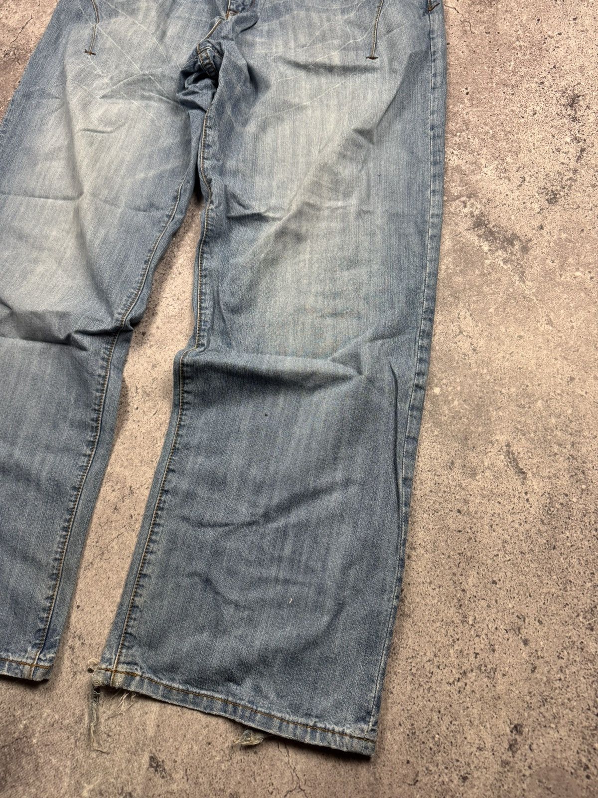 Rocawear Vintage Rocawear Y2K Distressed Baggy Jeans Skate Jnco Y2K Size US 38 / EU 54 - 7 Thumbnail