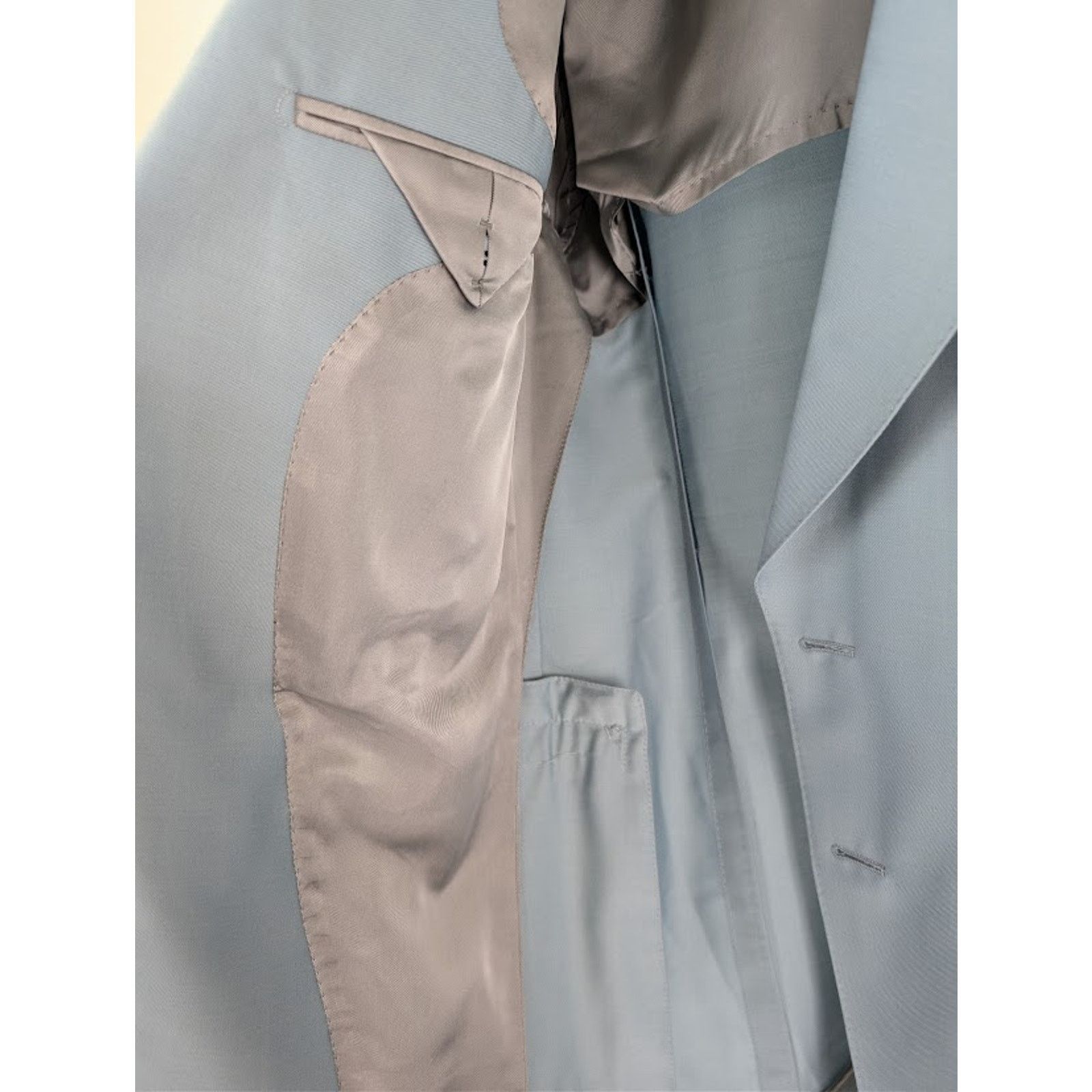 Tom Ford o1rshd1 Blazer Jacket in Light Blue 52 Size US L / EU 52-54 / 3 - 7 Thumbnail