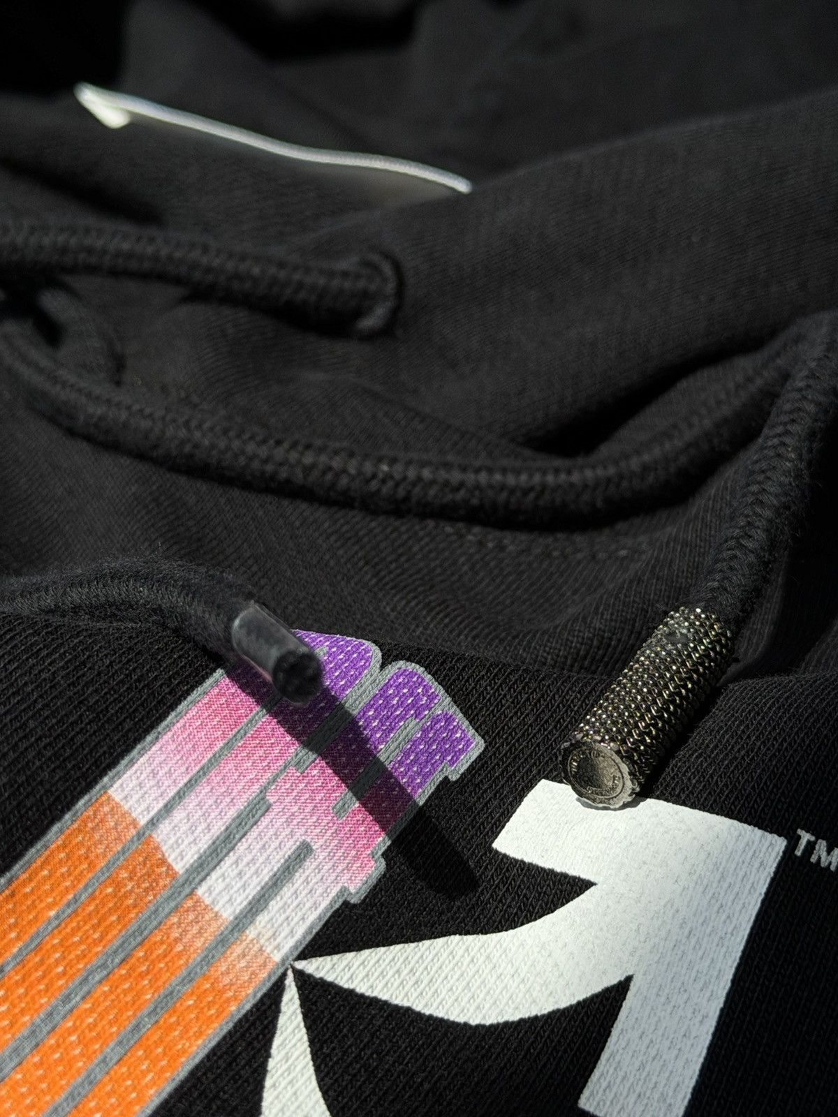Off-White Off-White SS21 Gradient Arrow Black Hoodie Size L / US 10 / IT 46 - 12 Thumbnail
