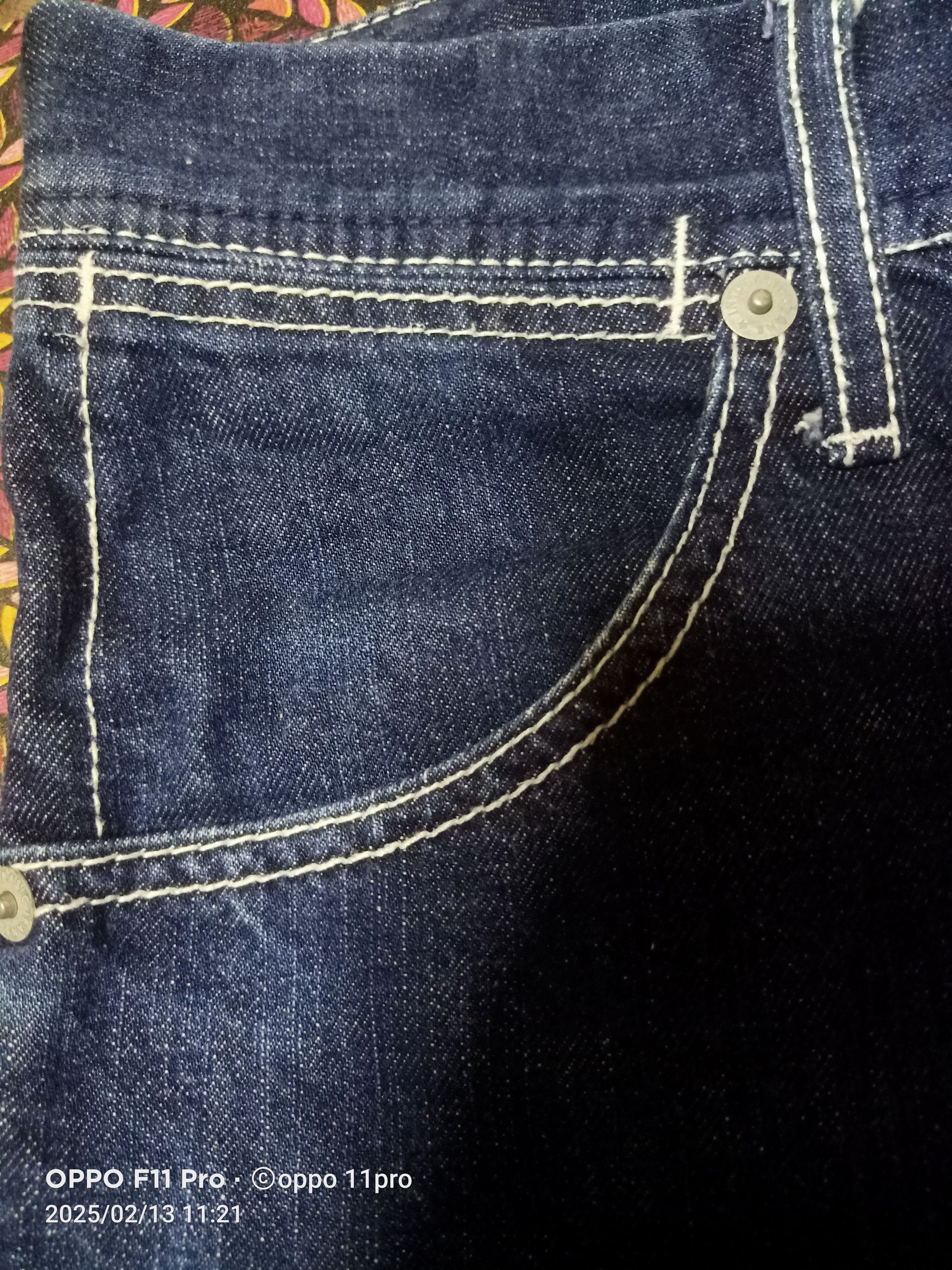 Beams Plus × Japanese Brand Beam Heart Denim Non Selvedge Straight Cut Size US 31 - 8 Thumbnail