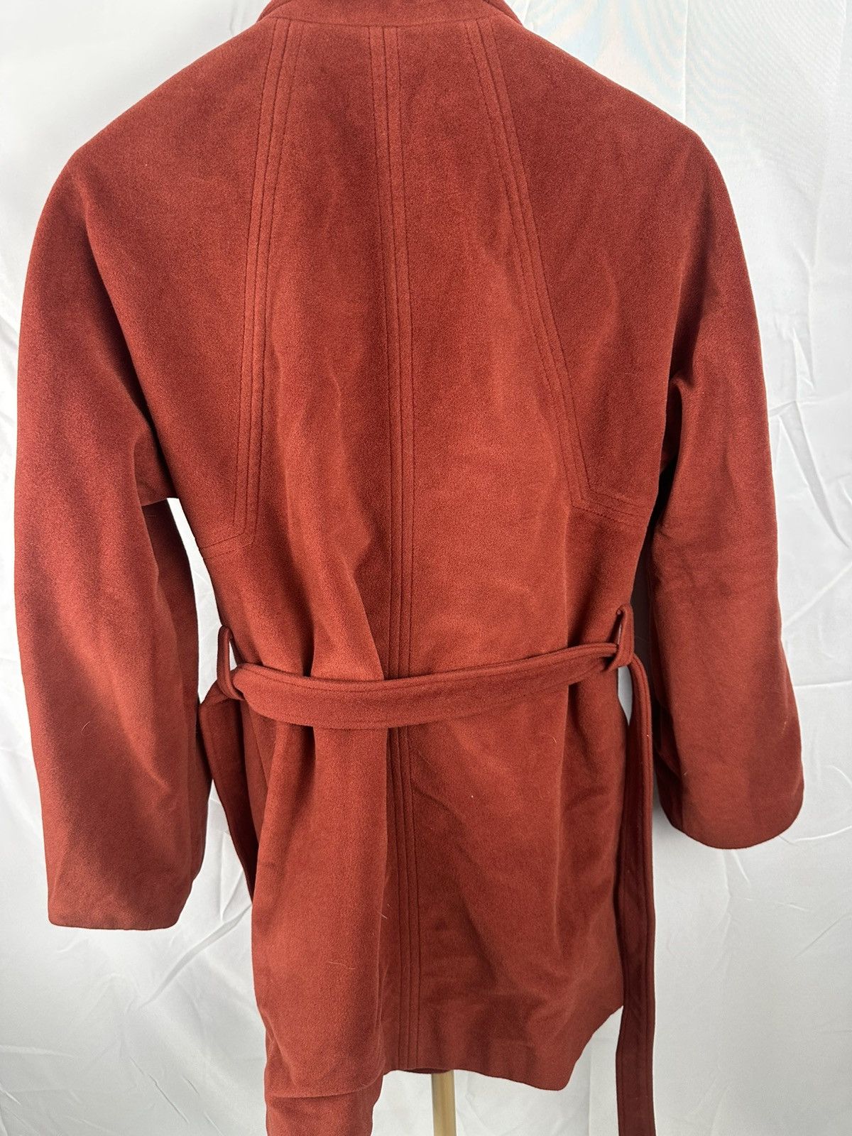 Vintage Vintage Juli De Roma Kajjmir Man Made Cashmere Coat rust red Size S / US 4 / IT 40 - 6 Thumbnail