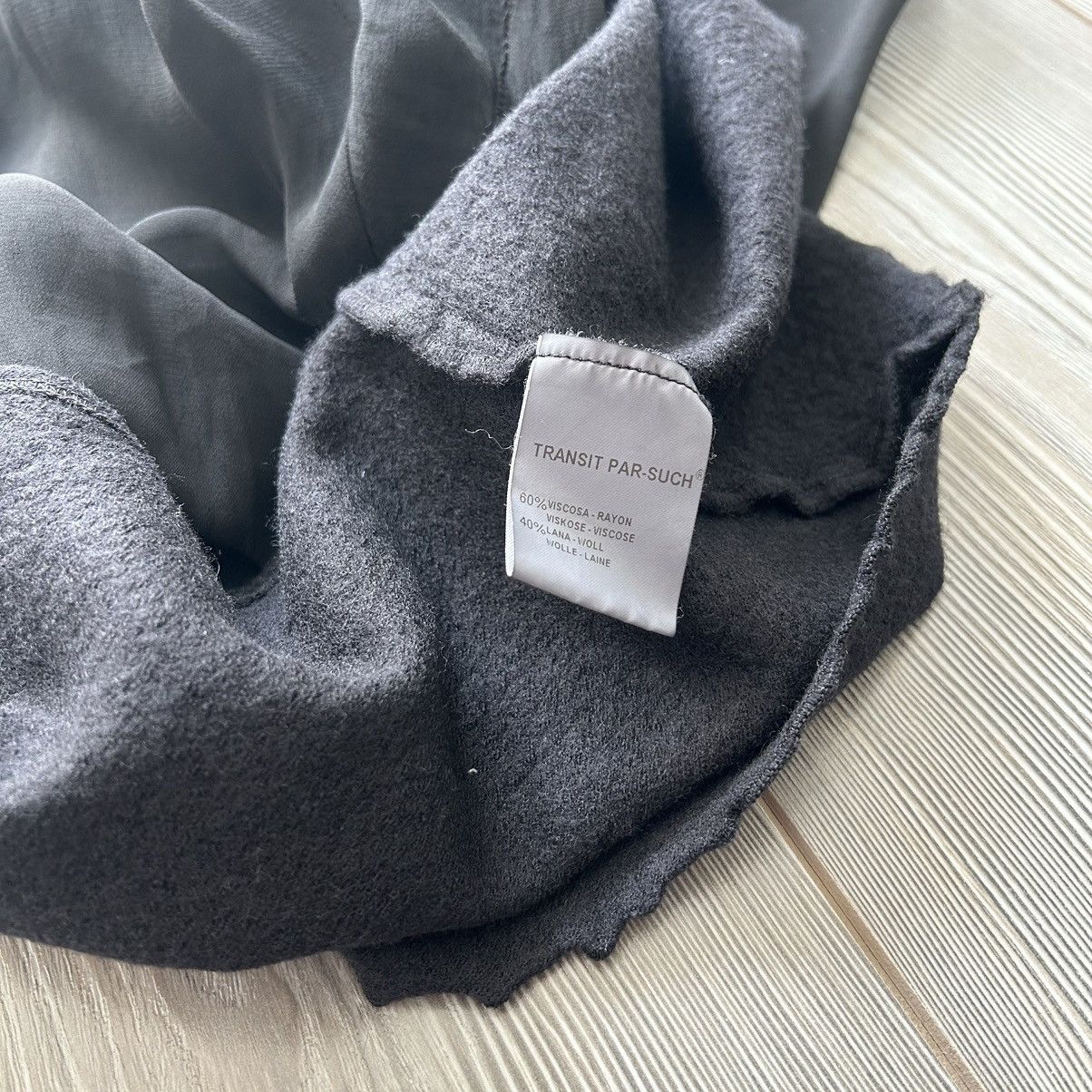 Transit TR-900 Transit Par Such Wool / Viscose Avantgarde Dress Size XS / US 0-2 / IT 36-38 - 11 Thumbnail