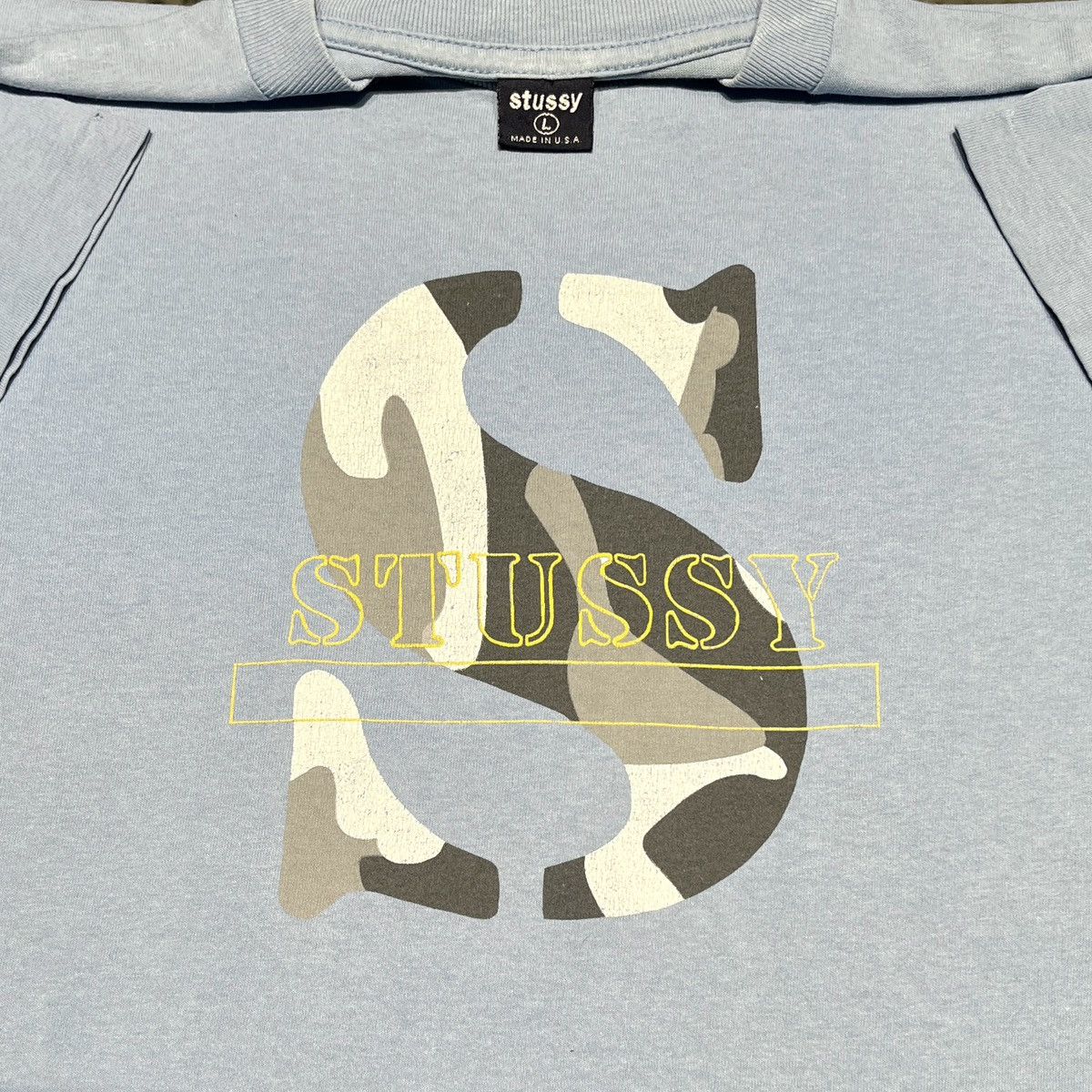 Stussy S Camo Logo Size US L / EU 52-54 / 3 - 1 Thumbnail