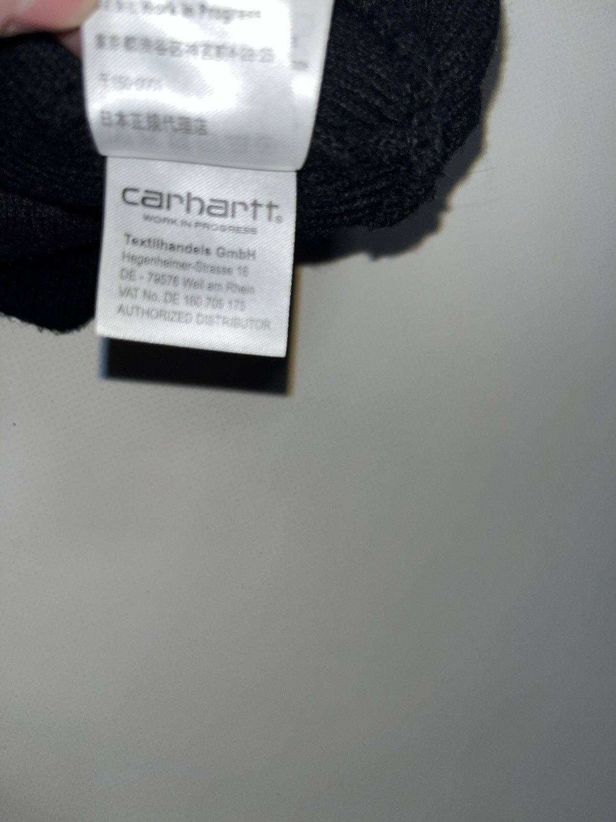 Carhartt Vintage Carhartt Short Beanie Hat Black OS Size ONE SIZE - 5 Thumbnail