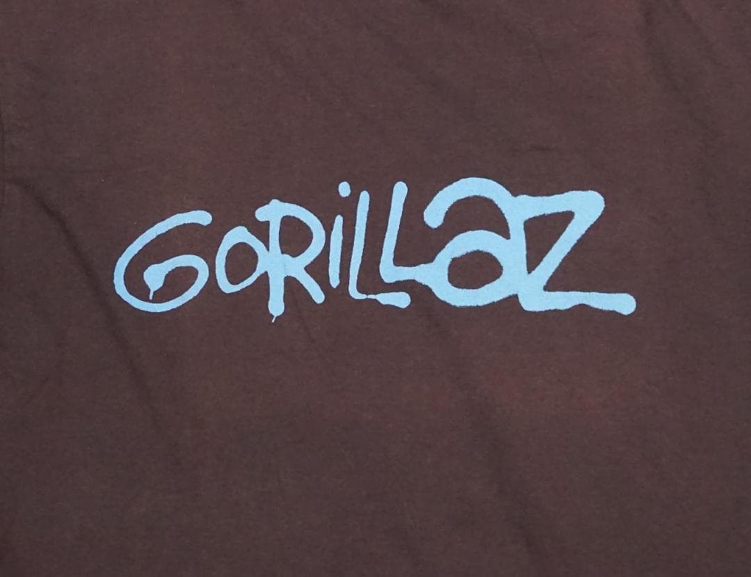Vintage 00's Gorillaz Tシャツ ビンテージ Blur Radiohead Size US L / EU 52-54 / 3 - 2 Thumbnail