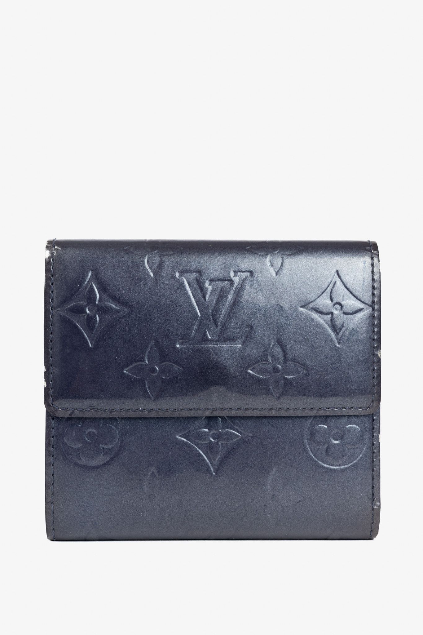 Louis Vuitton Louis Vuitton Indigo Monogram Vernis Leather Billfold Wallet Size ONE SIZE - 1 Thumbnail