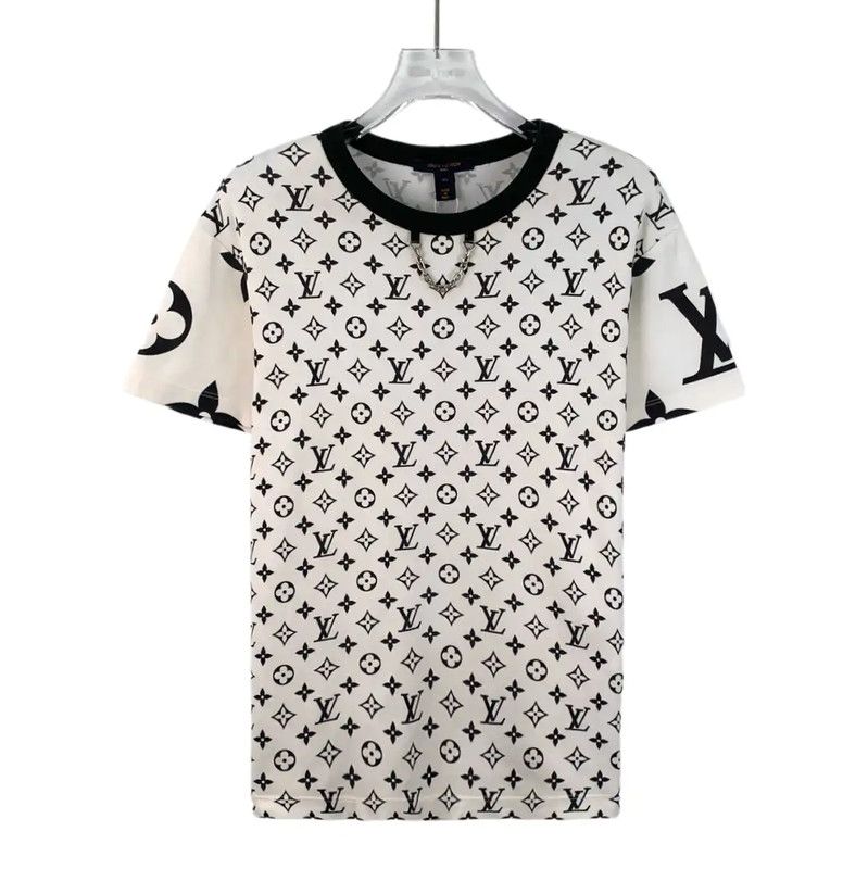 Louis Vuitton Louis Vuitton Women's White Cotton T-Shirt XS 0089 Size XS / US 0-2 / IT 36-38 - 1 Thumbnail