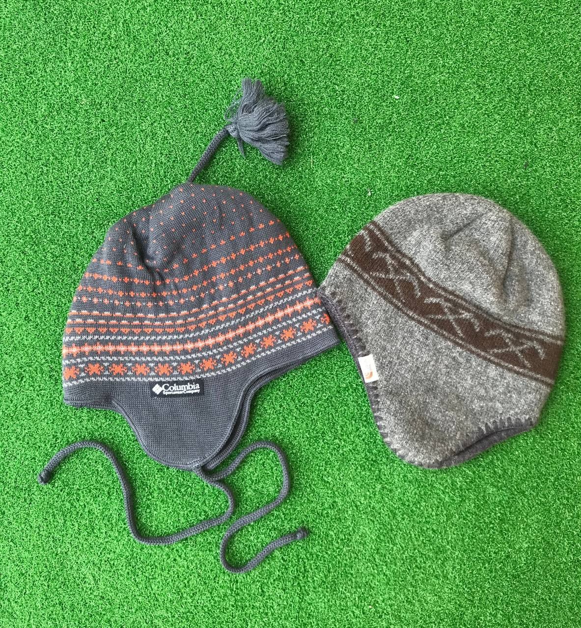 Columbia × The North Face Bundle Deal Earflap beanie TNF and Columbia ACCEPT OFFER Size ONE SIZE - 1 Thumbnail