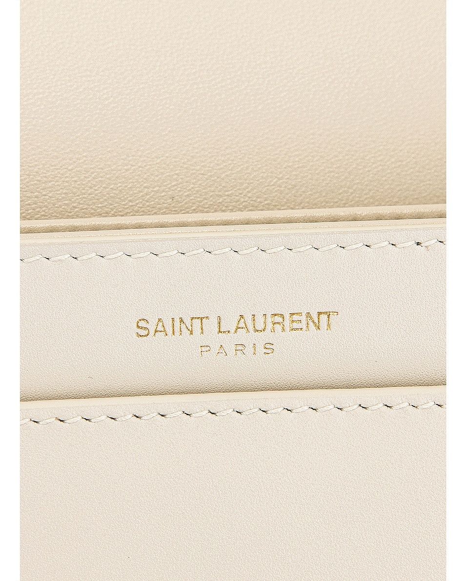 Saint Laurent Paris o1tp1o0125 Size: OS/Le Maillon Satchel in Off White Size ONE SIZE - 6 Thumbnail
