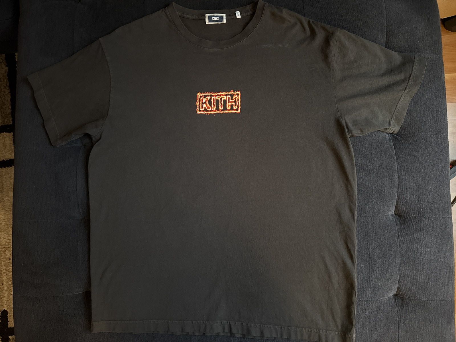 Kith Flame Tee Sz L