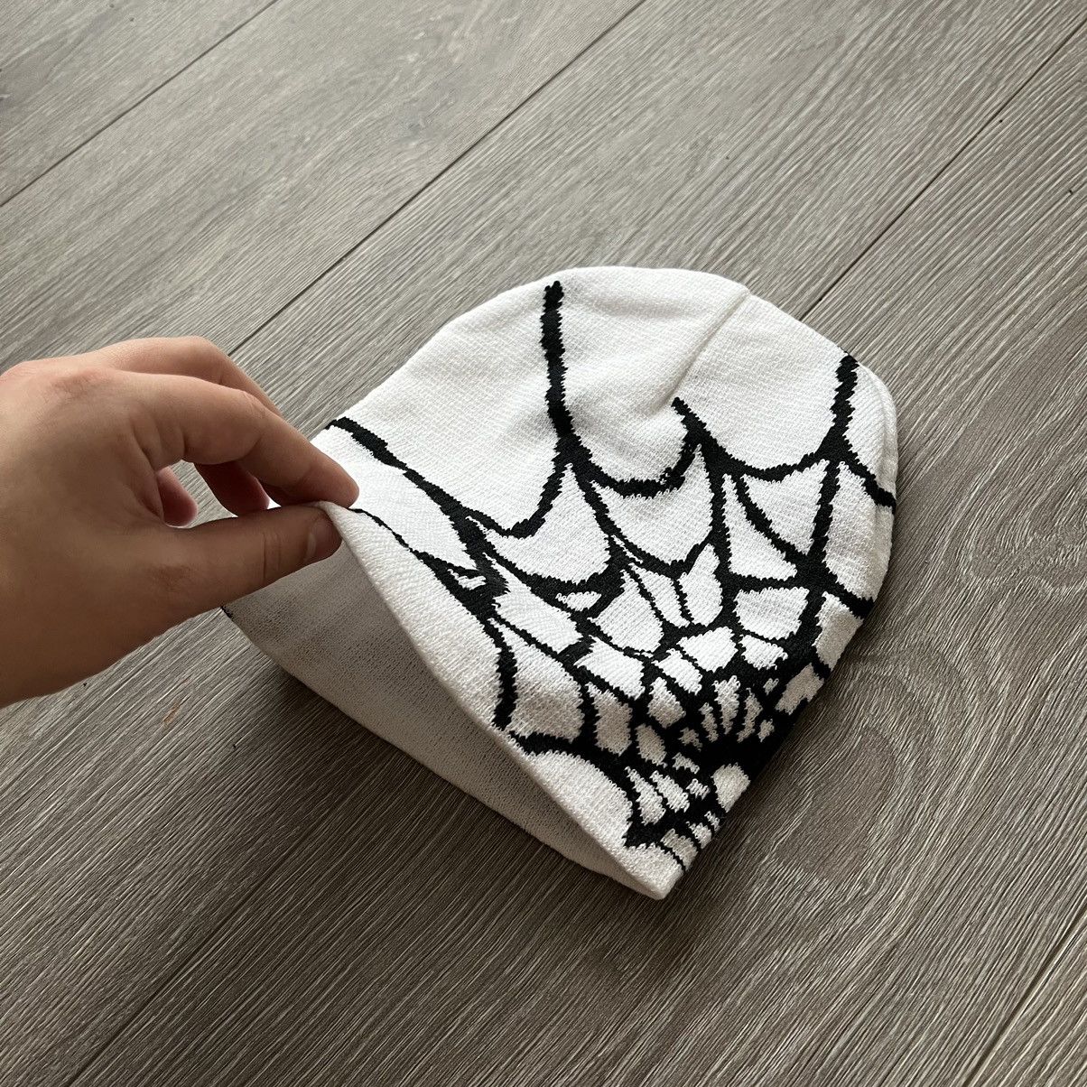 Japanese Brand Y2K Spider Web Beanie Hat style Avant Garde Size ONE SIZE - 11 Thumbnail