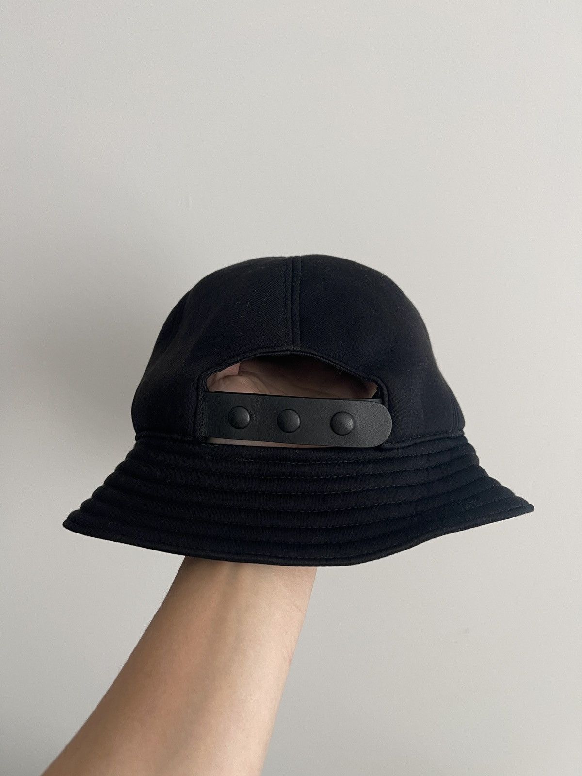 Burberry STEAL! Burberry Logo Appliqué Reconstructed Baseball Hat Size ONE SIZE - 4 Thumbnail