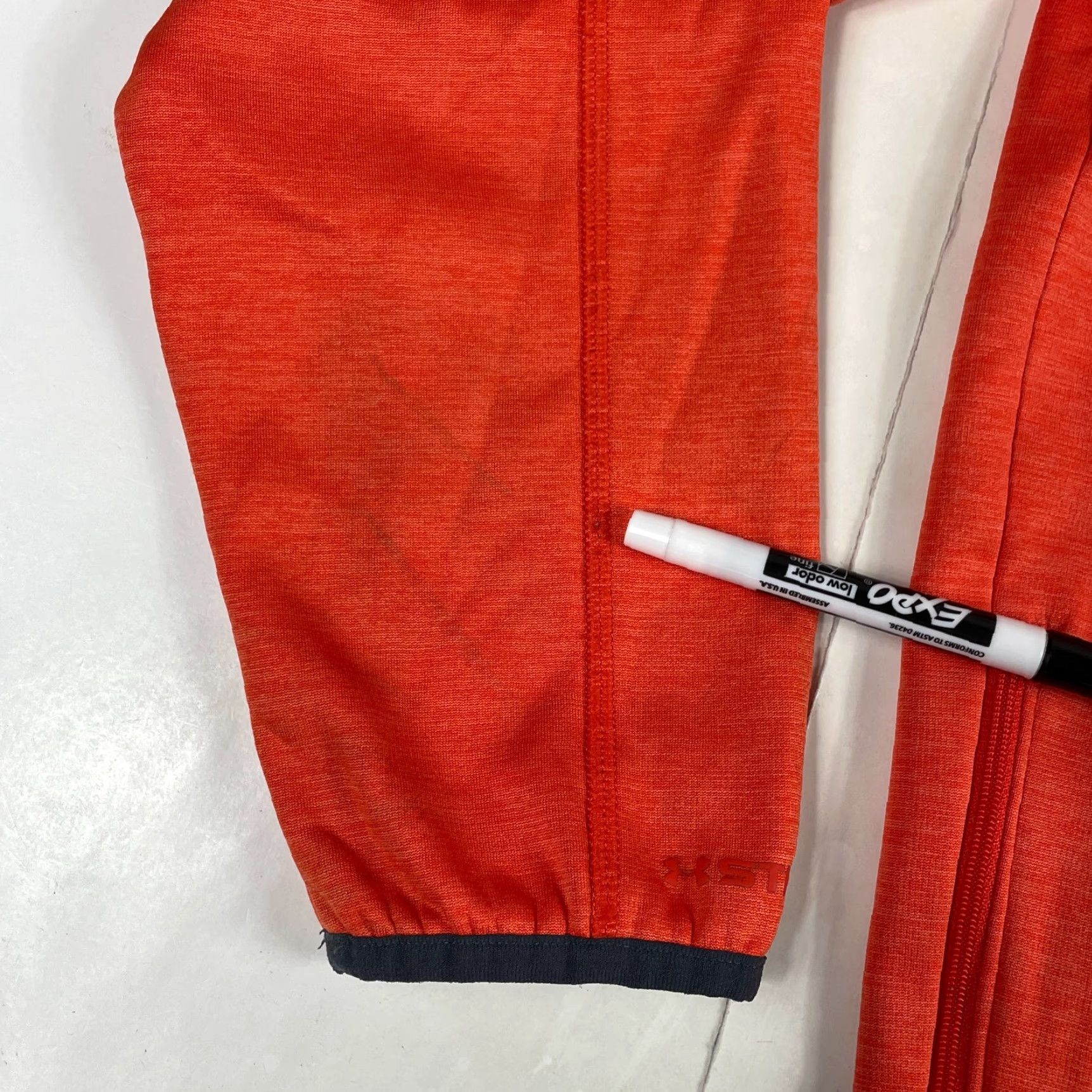 Under Armour Under Armour Hoodie Mens Small Orange ColdGear Storm Puffer Swacket Pullover Gym Size US S / EU 44-46 / 1 - 7 Thumbnail