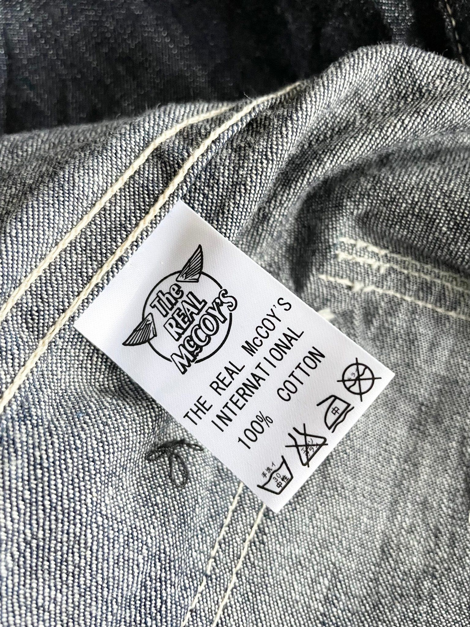 The Real McCoy's WWII US Navy Gunner Smock x The Real McCoy's - Medium Size US M / EU 48-50 / 2 - 10 Thumbnail