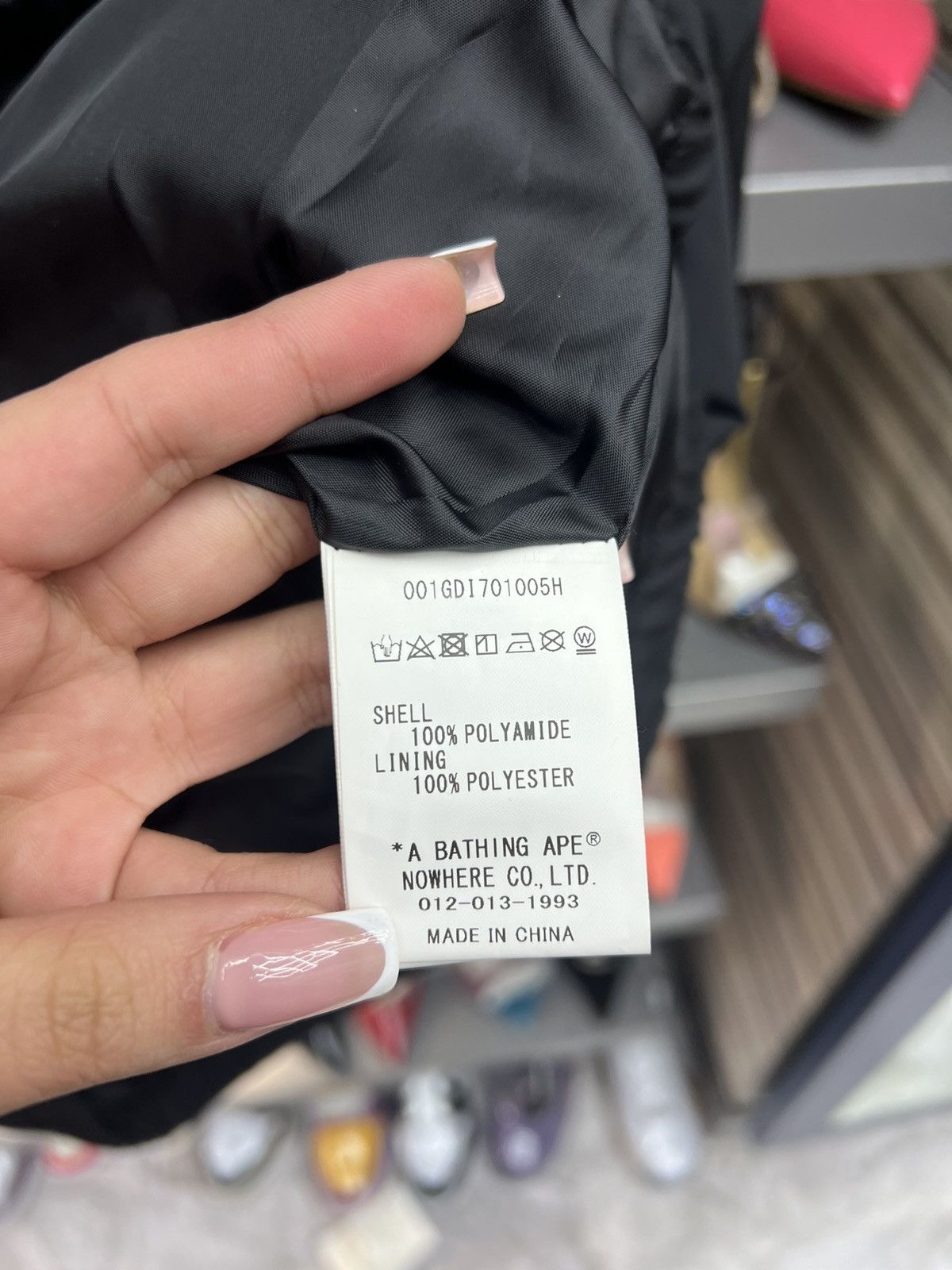 Bape Bape Black Jacket Size US XXL / EU 58 / 5 - 13 Thumbnail
