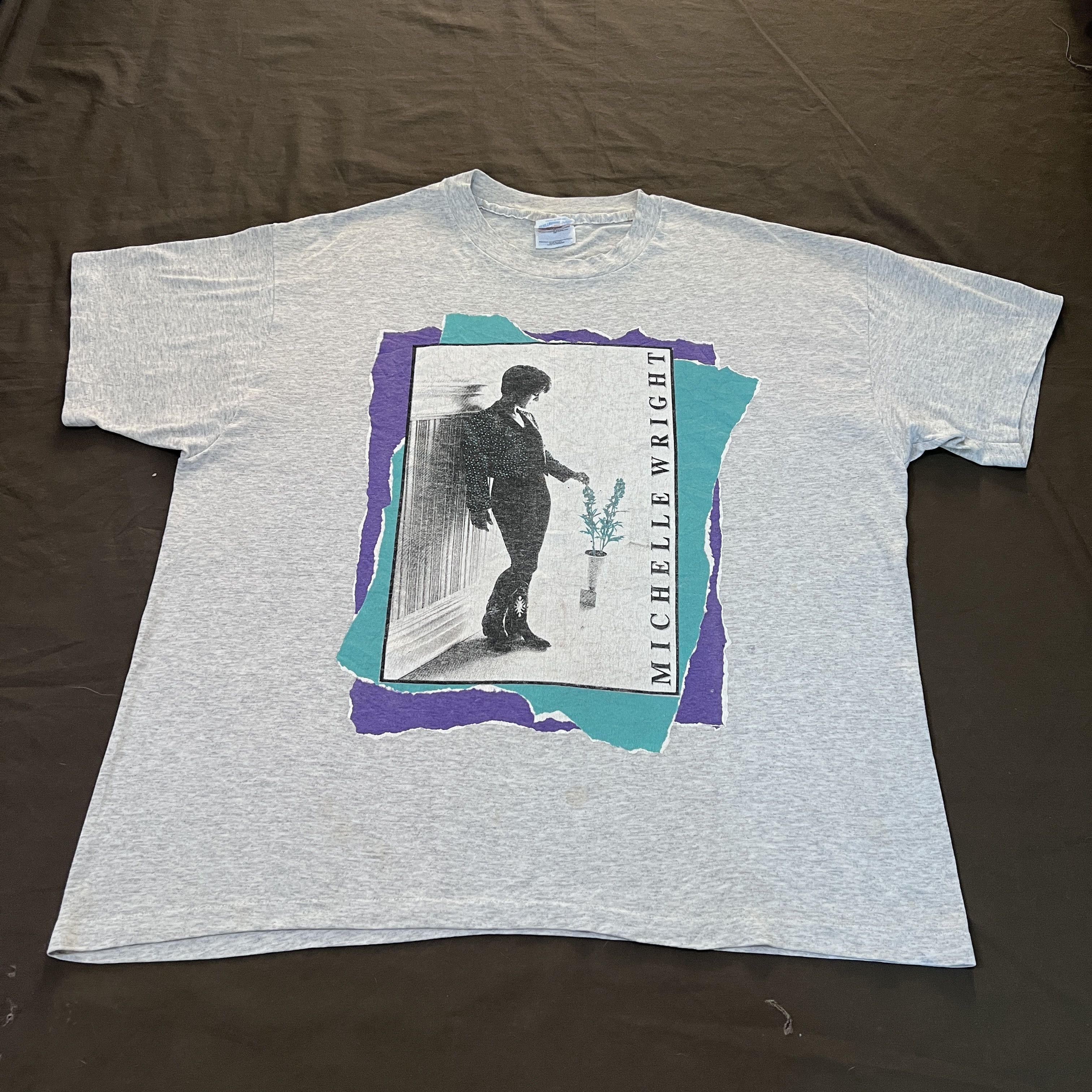 Band Tees × Vintage Vintage 90s Michelle Wright Promo Tee Country music Size US XL / EU 56 / 4 - 2 Thumbnail