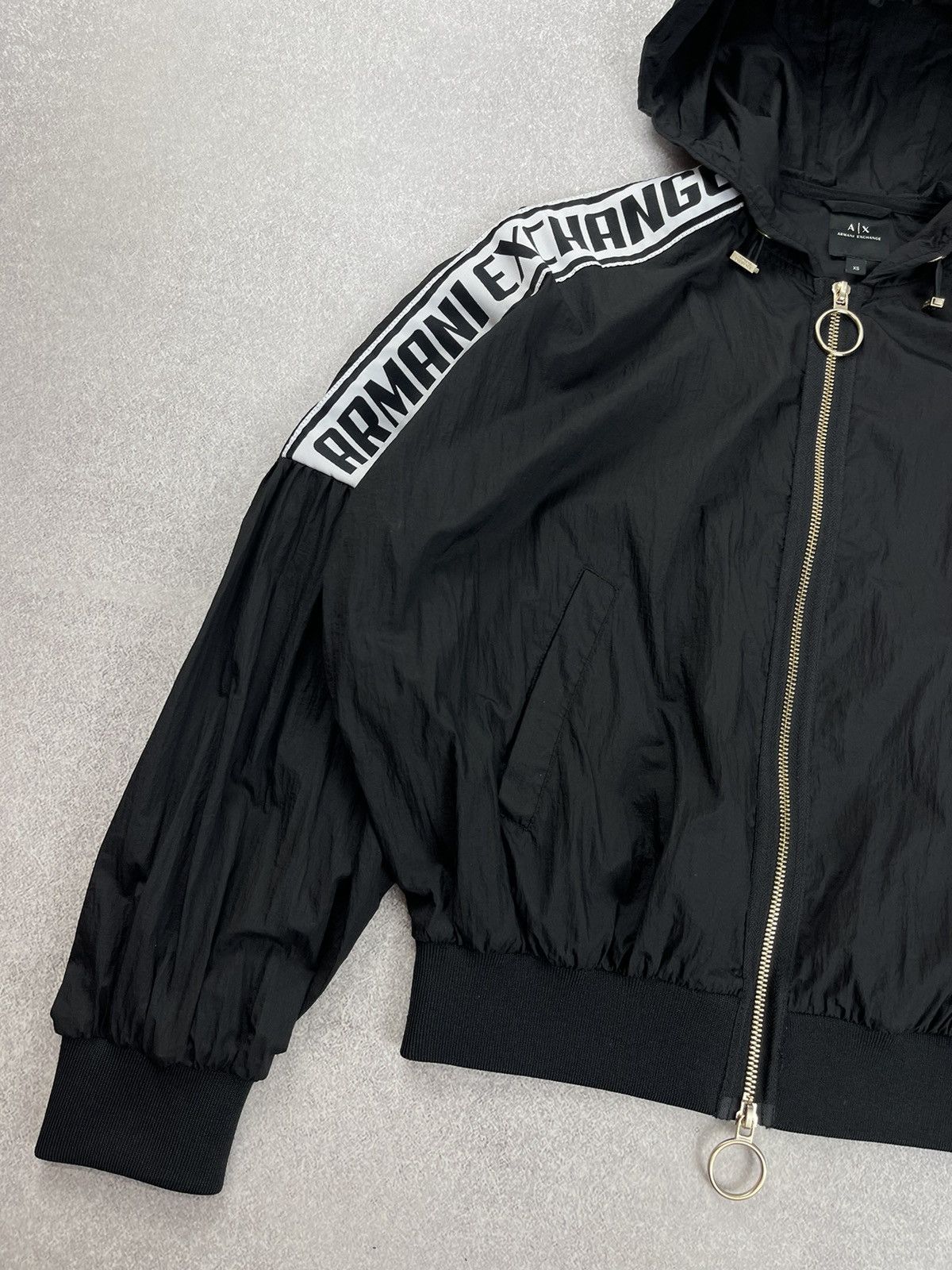 Armani Exchange Armani Exchange Nylon Windbreaker Jacket Women’s Size Xs Size XS / US 0-2 / IT 36-38 - 3 Thumbnail