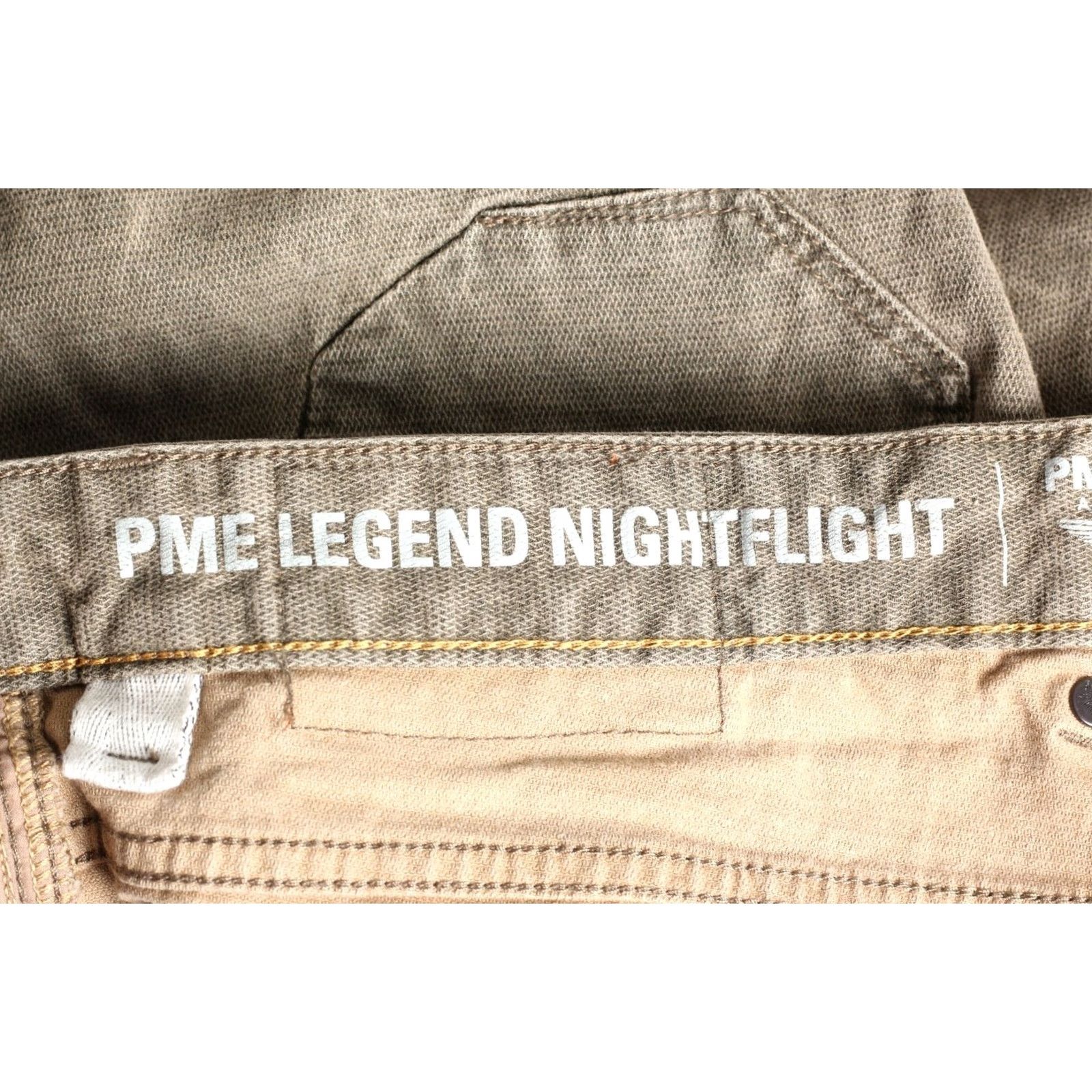 Vintage PME LEGEND NIGHTFLIGHT Pants Trousers Men 31/34 Olive 5-Pocket Denim Casual Straight Size US 31 - 6 Thumbnail