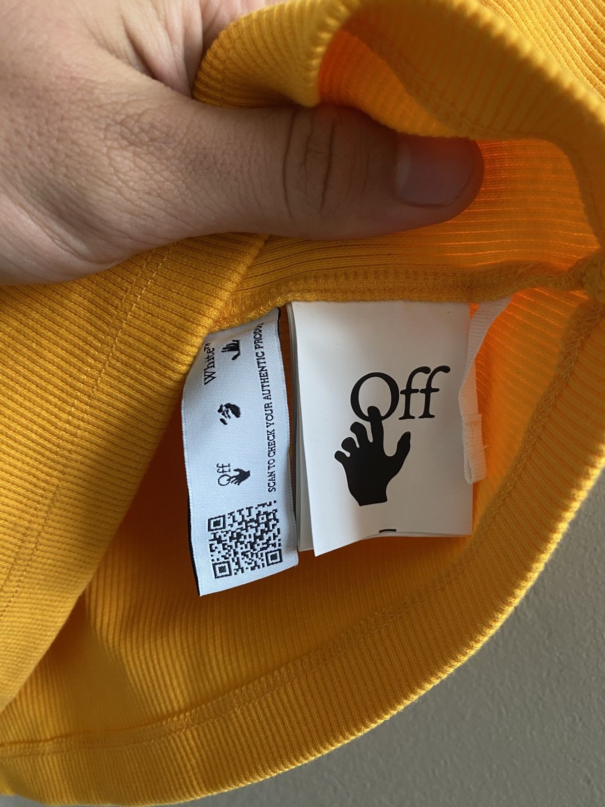Off-White Off-White Central Logo Cropped Top Size XXS / US 00 / IT 34 - 4 Thumbnail