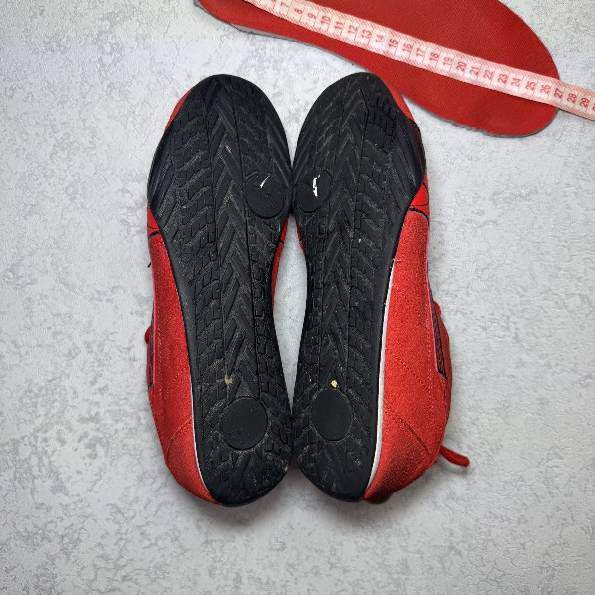 Puma Vintage Y2K Red Puma Catch Speedcat Size 41 Size US 7.5 / EU 40-41 - 12 Thumbnail