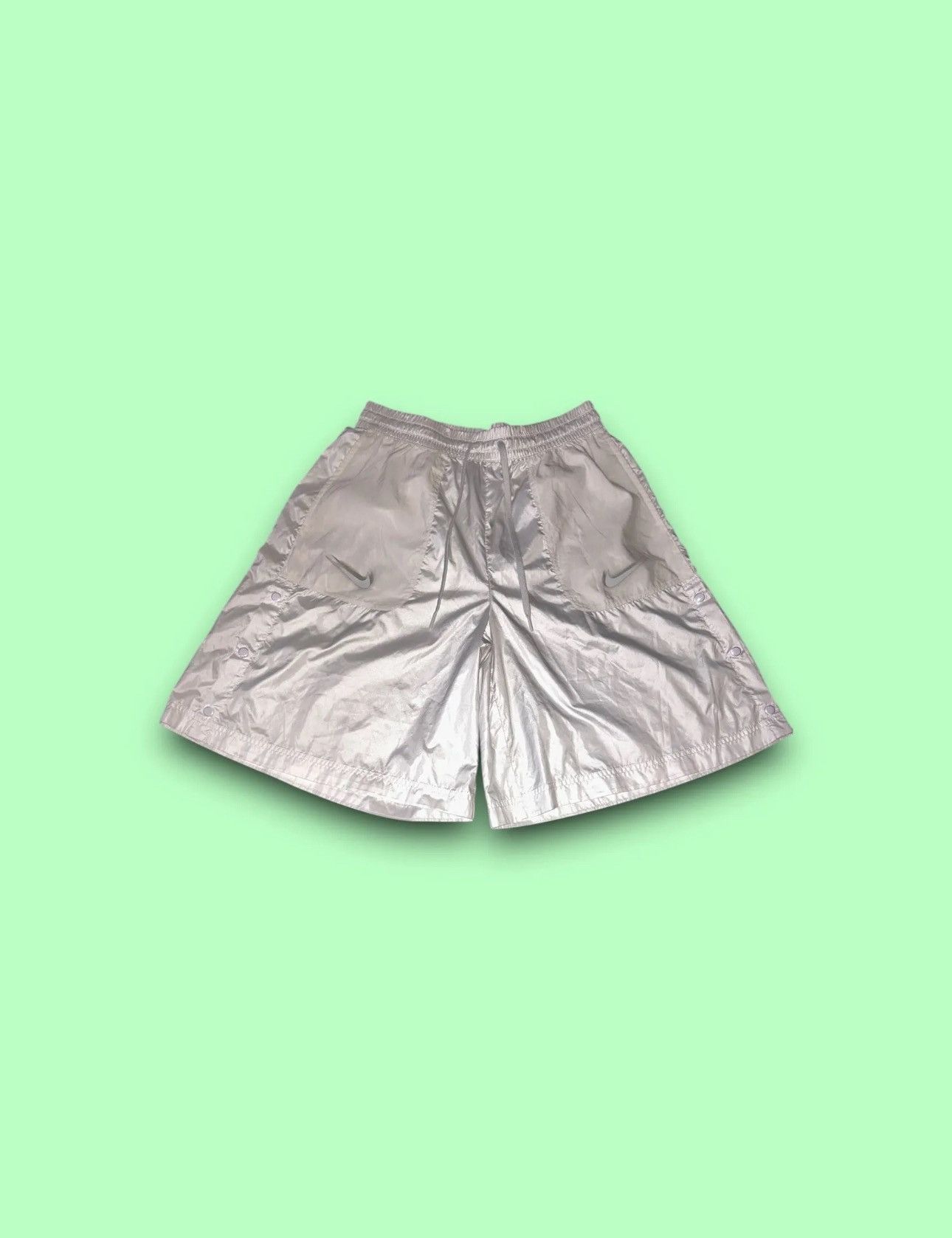 Nike Nike Sportswear Up In Air Loose Fit Swoosh athletic Shorts Size 36" / US 14 / IT 50 - 1 Thumbnail