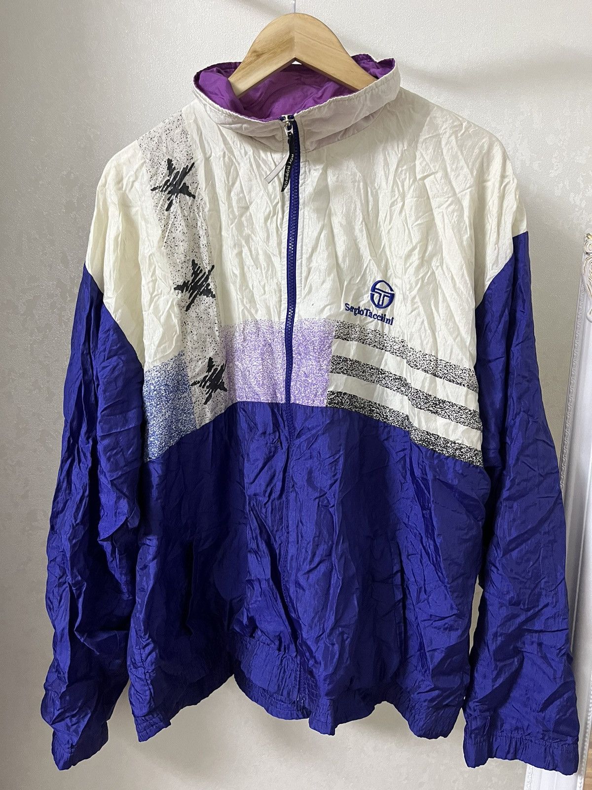 Sergio Tacchini × Vintage Sergio Tacchini Vintage Track Jacket Size US L / EU 52-54 / 3 - 1 Thumbnail