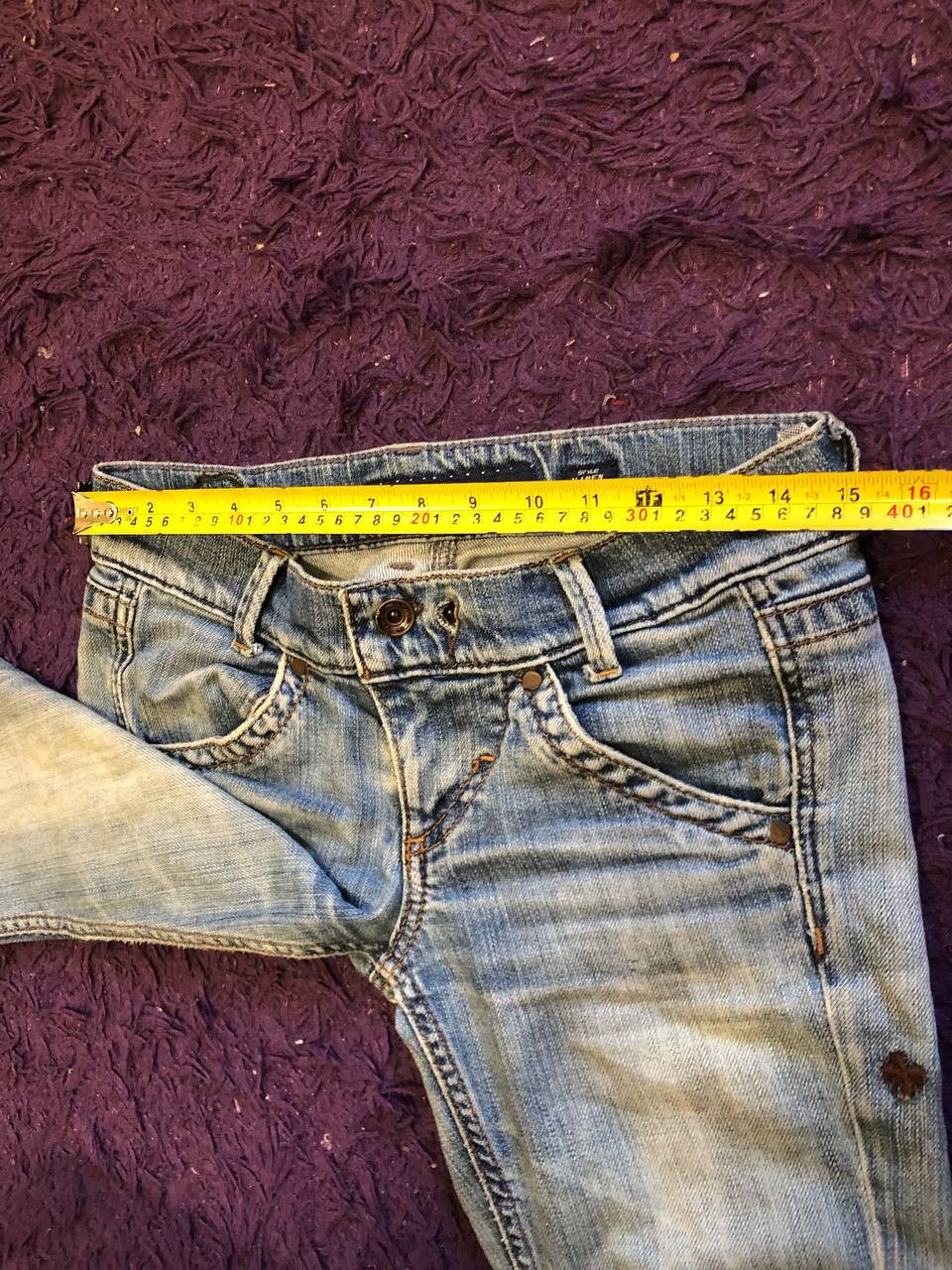 Miss Sixty Vintage Miss Sixty Faded Denim Jeans Y2K Size 26 Size 26" / US 2 / IT 38 - 13 Thumbnail