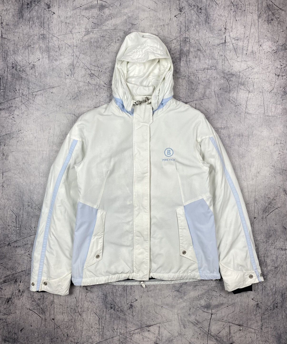Bogner Women’s Bogner Fire + Ice White Ski Jacket Hooded Winter Size M / US 6-8 / IT 42-44 - 4 Thumbnail