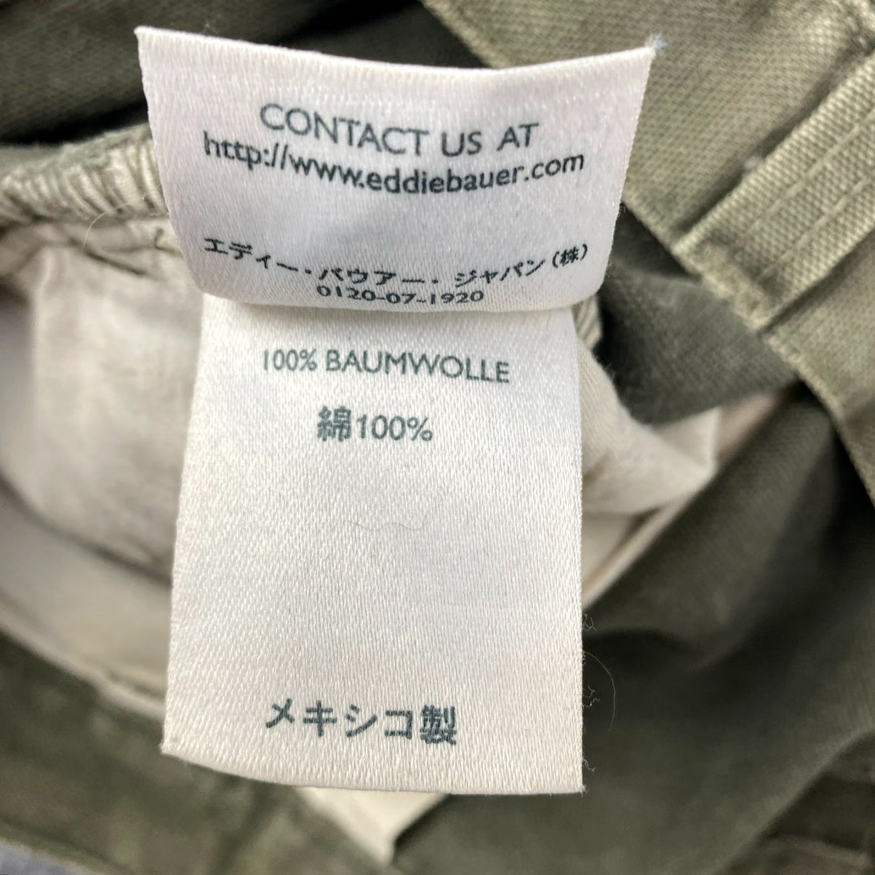 Eddie Bauer Eddie Bauer Mens Pants Carpenter 39x26 Green Canvas Work Utility Casual 90s Theme Size US 39 - 7 Thumbnail