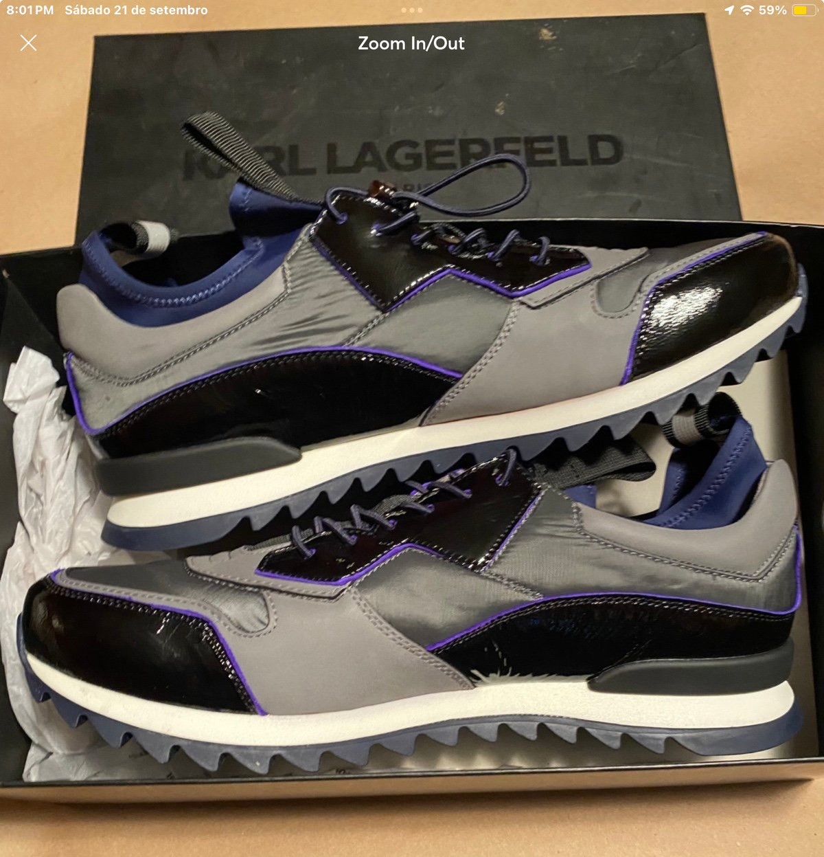 Karl Lagerfeld Karl Lagerfeld sneakers Size US 11 / EU 44 - 4 Thumbnail