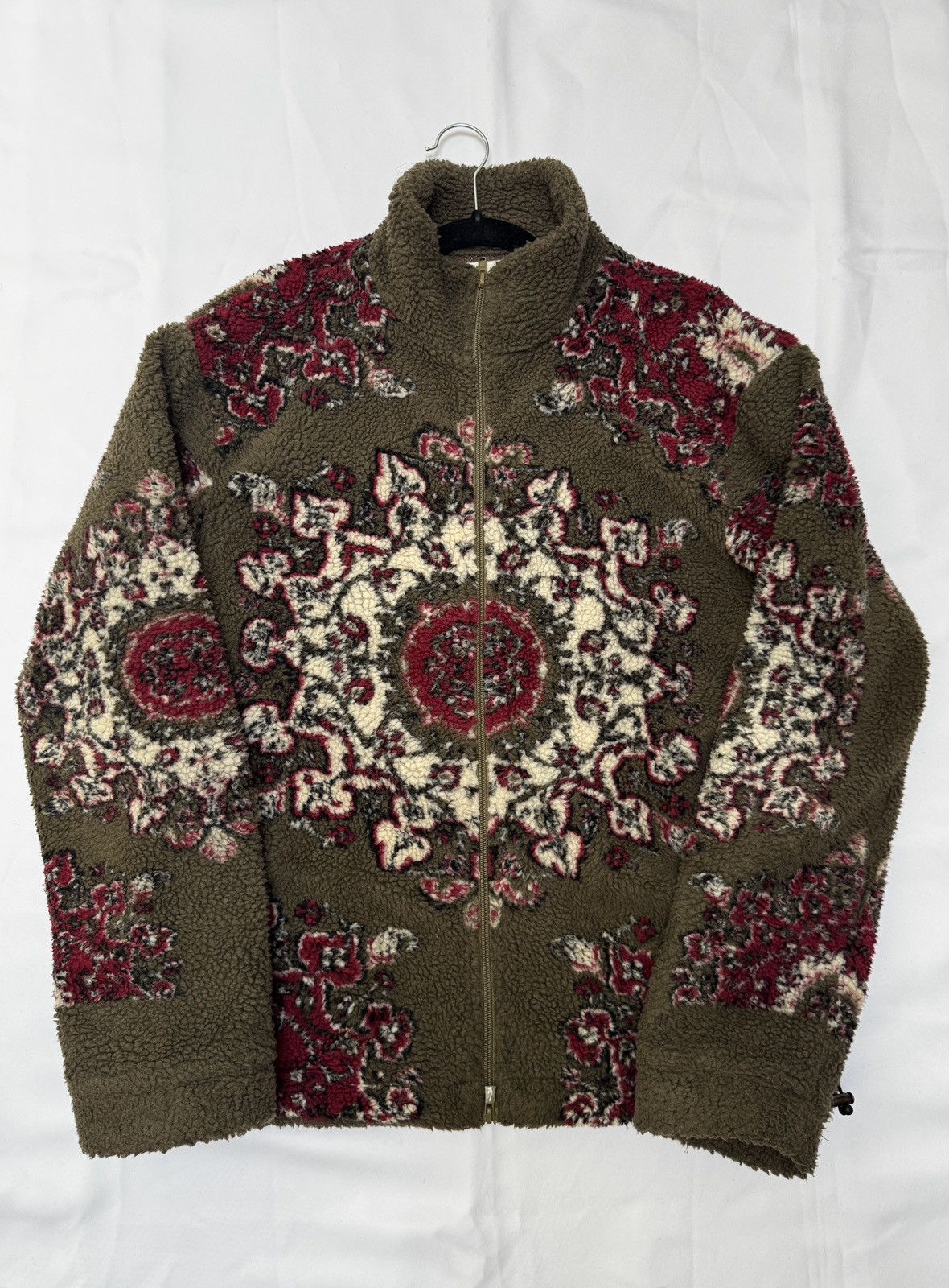 Aime Leon Dore Aime Leon Dore Rug Motif Fleece Zip-Up Jacket Size US M / EU 48-50 / 2 - 1 Thumbnail