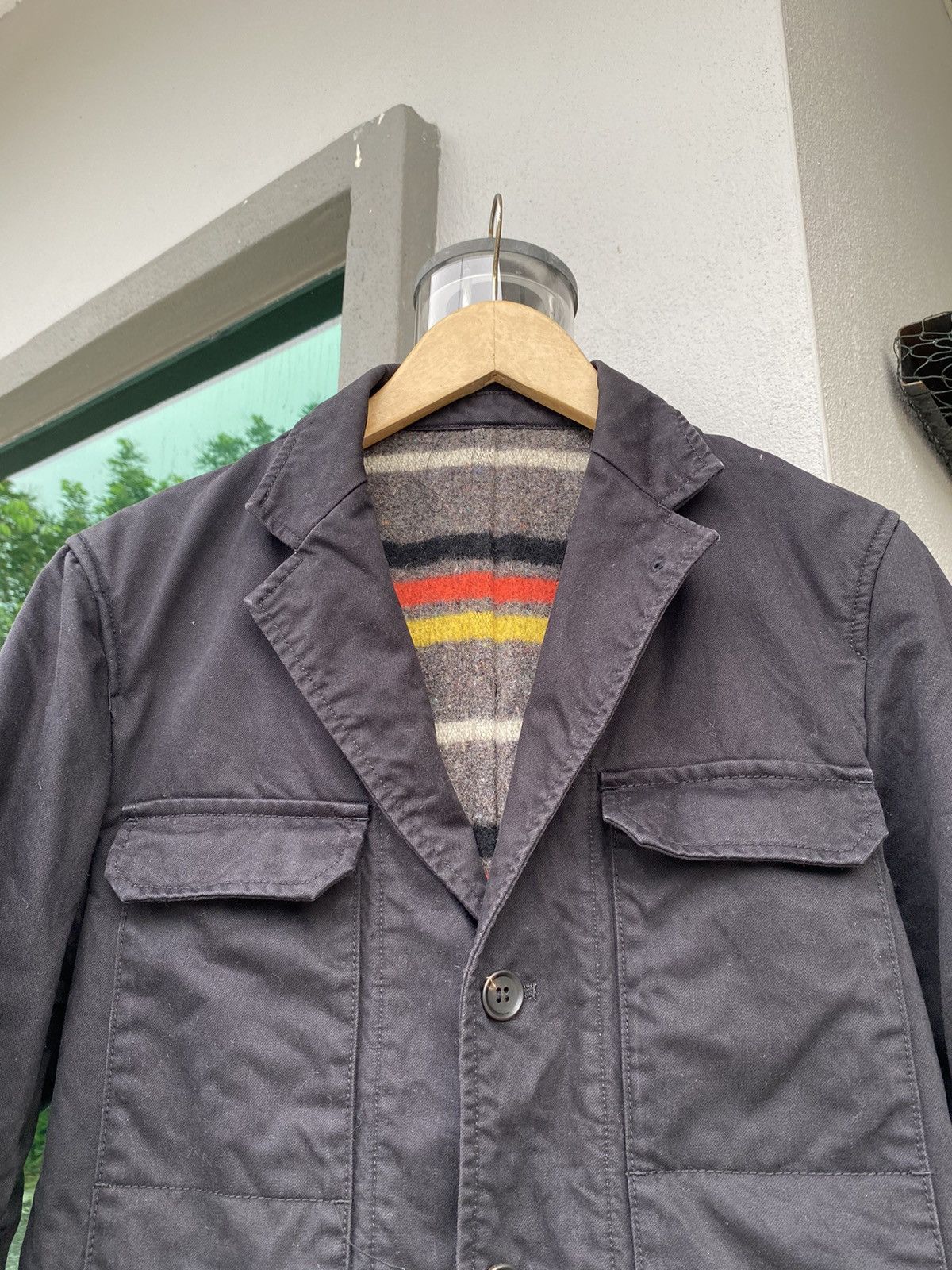 Japanese Brand × Sophnet. × Vintage ♦️ Sophnet Black Workwear Jacket Made in Japan♦️ Size US S / EU 44-46 / 1 - 2 Thumbnail