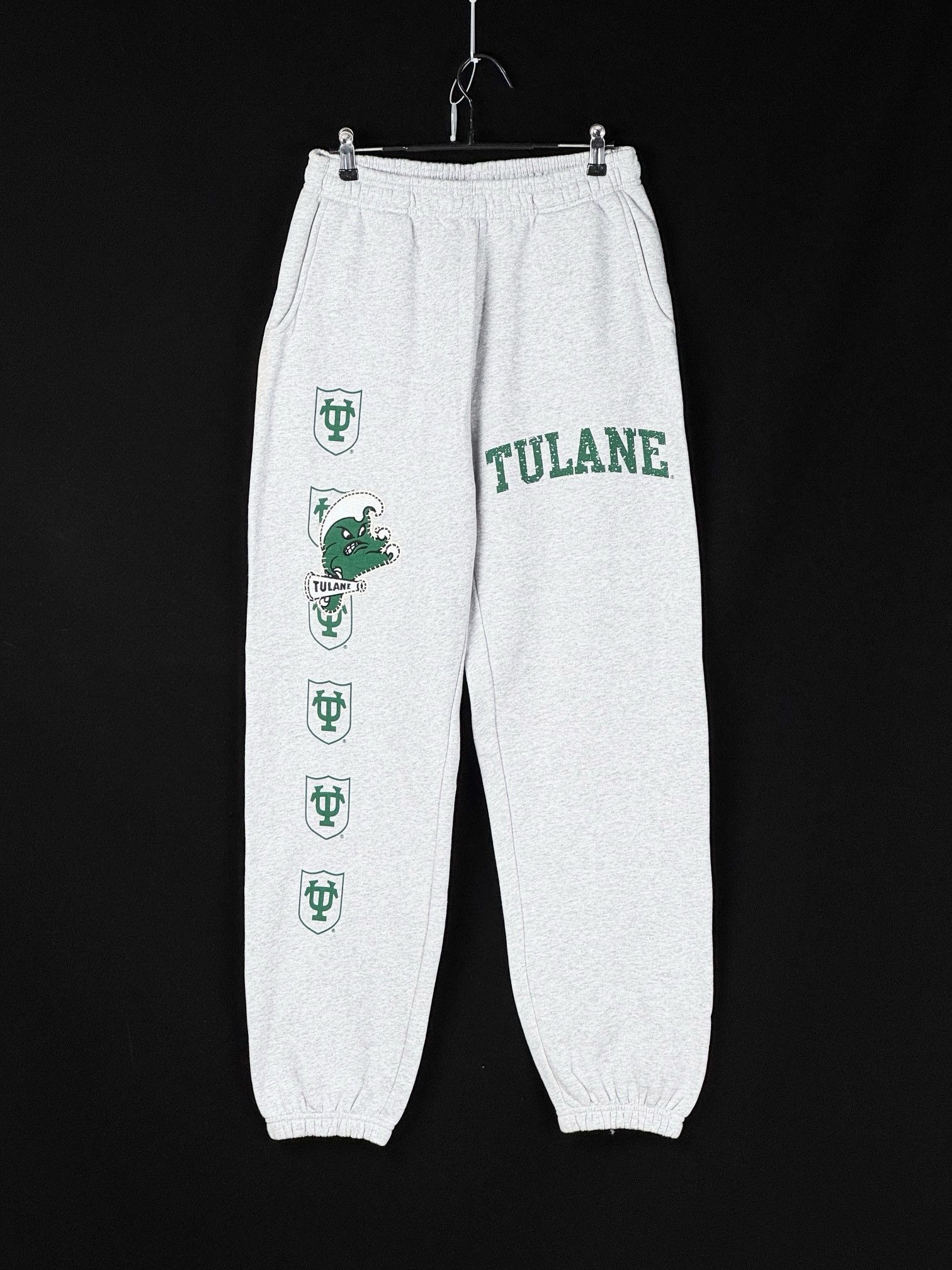 Mitchell & Ness × Travis Scott Tulane Green Wave Classic Sweatpants Size US 32 / EU 48 - 1 Thumbnail